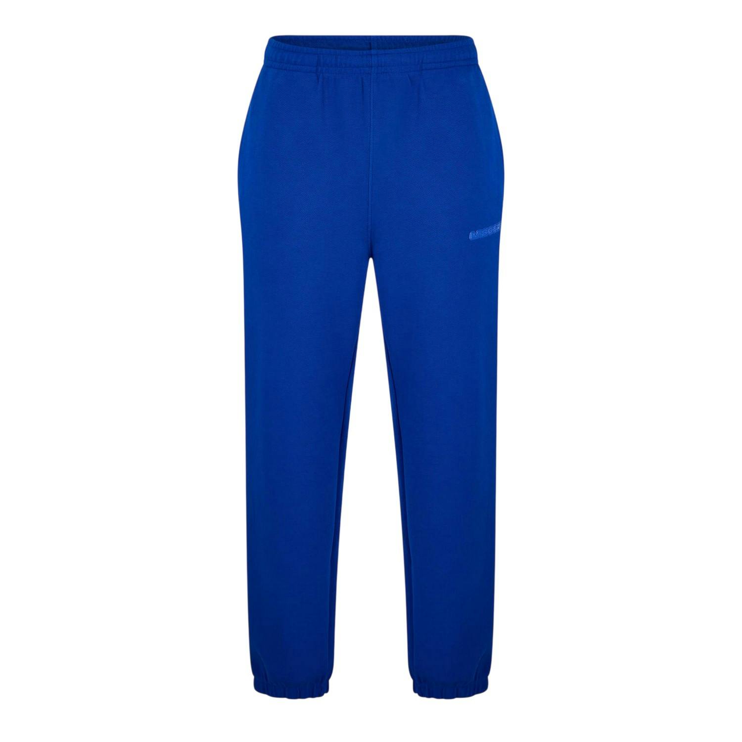 Lacoste Unisex Blue Adult Regular Tracksuit Bottoms - Xs R - 100% Polyester