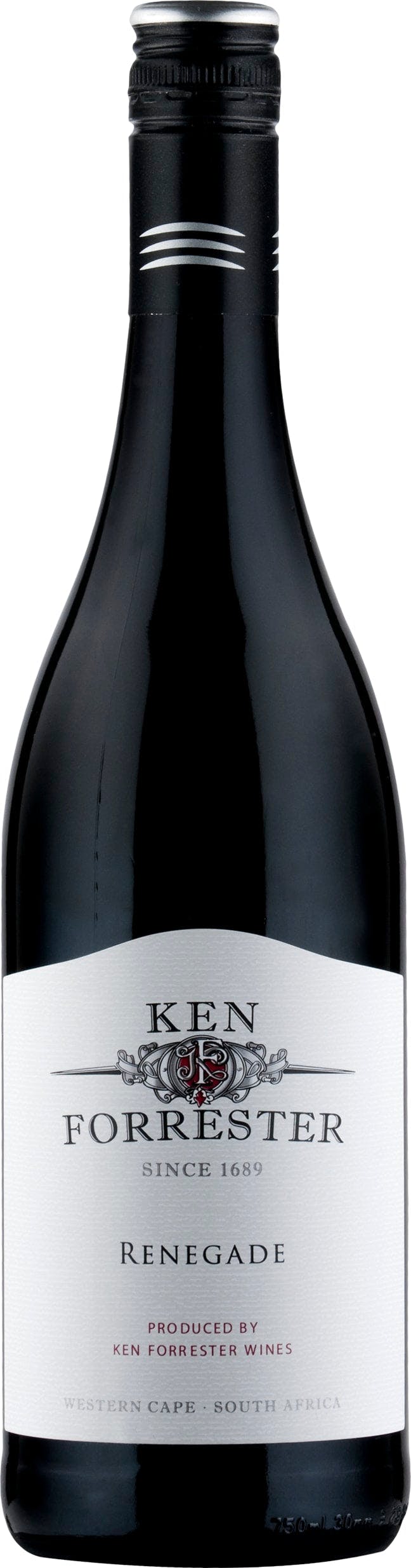 Various Wine Red/Black Ken Forrester Wines Renegade Shiraz-Grenache 2022 75Cl - Pack Of 6