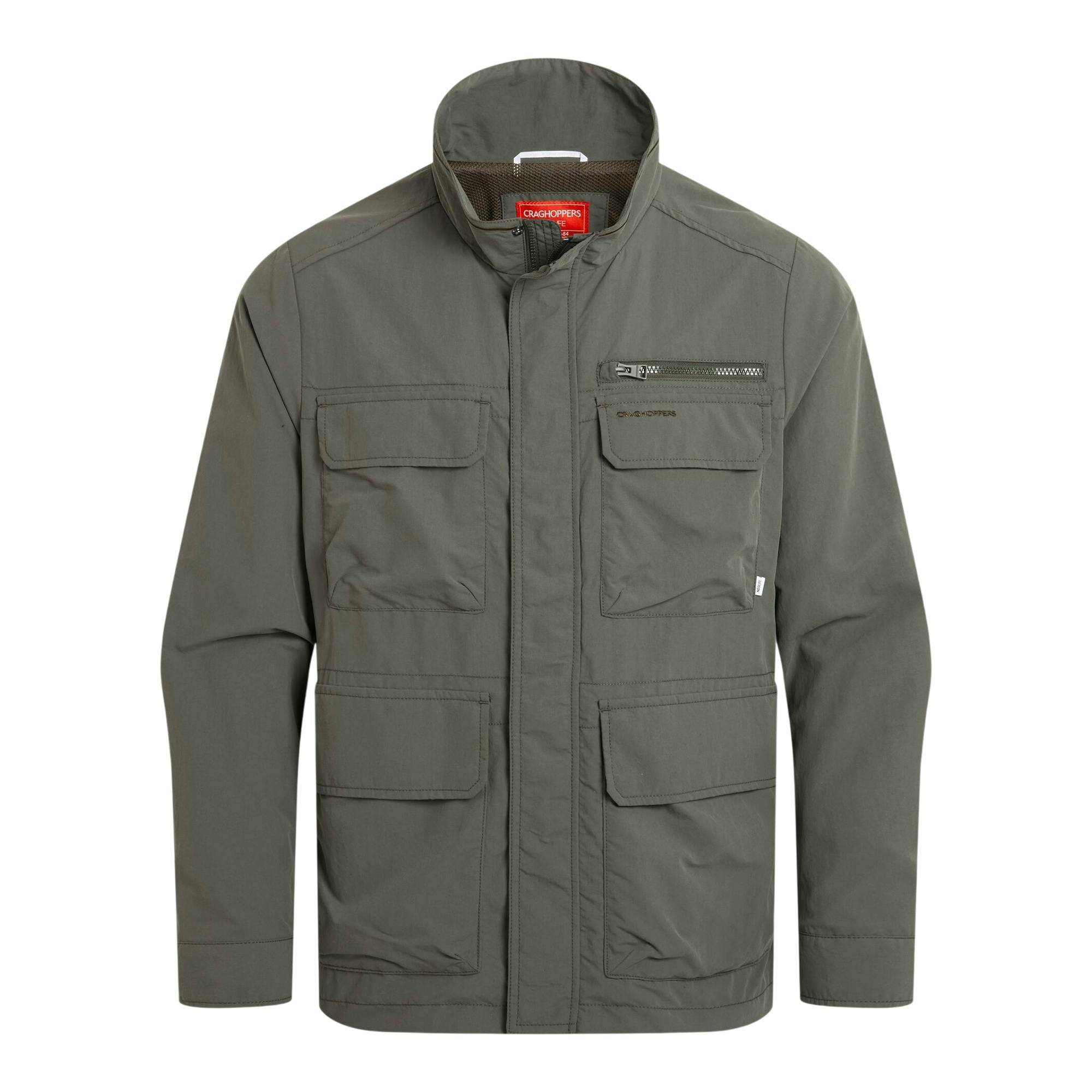 Craghoppers Men's Dark Adventure V Nosilife Jacket - Sage - Xxl - Sage - 100% Recycled Nylon Polyamide