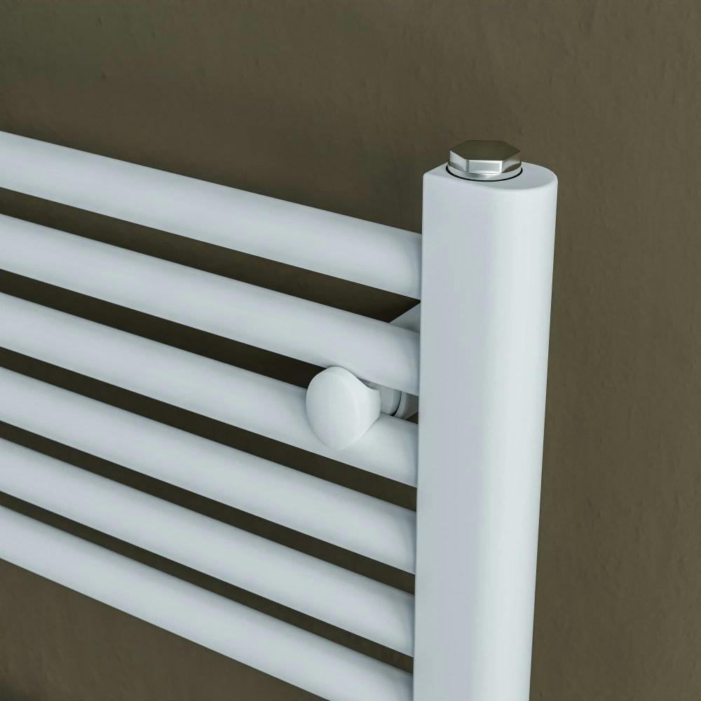 Agadon White Grace Electric Towel Radiator - 750 X 500