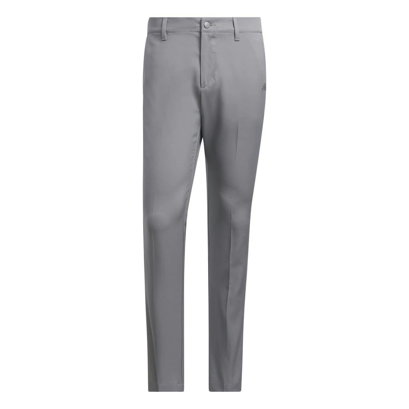 Adidas Men's Tech Tapered Golf Trousers - Lead - 36R - Lead - 100% Polyester
