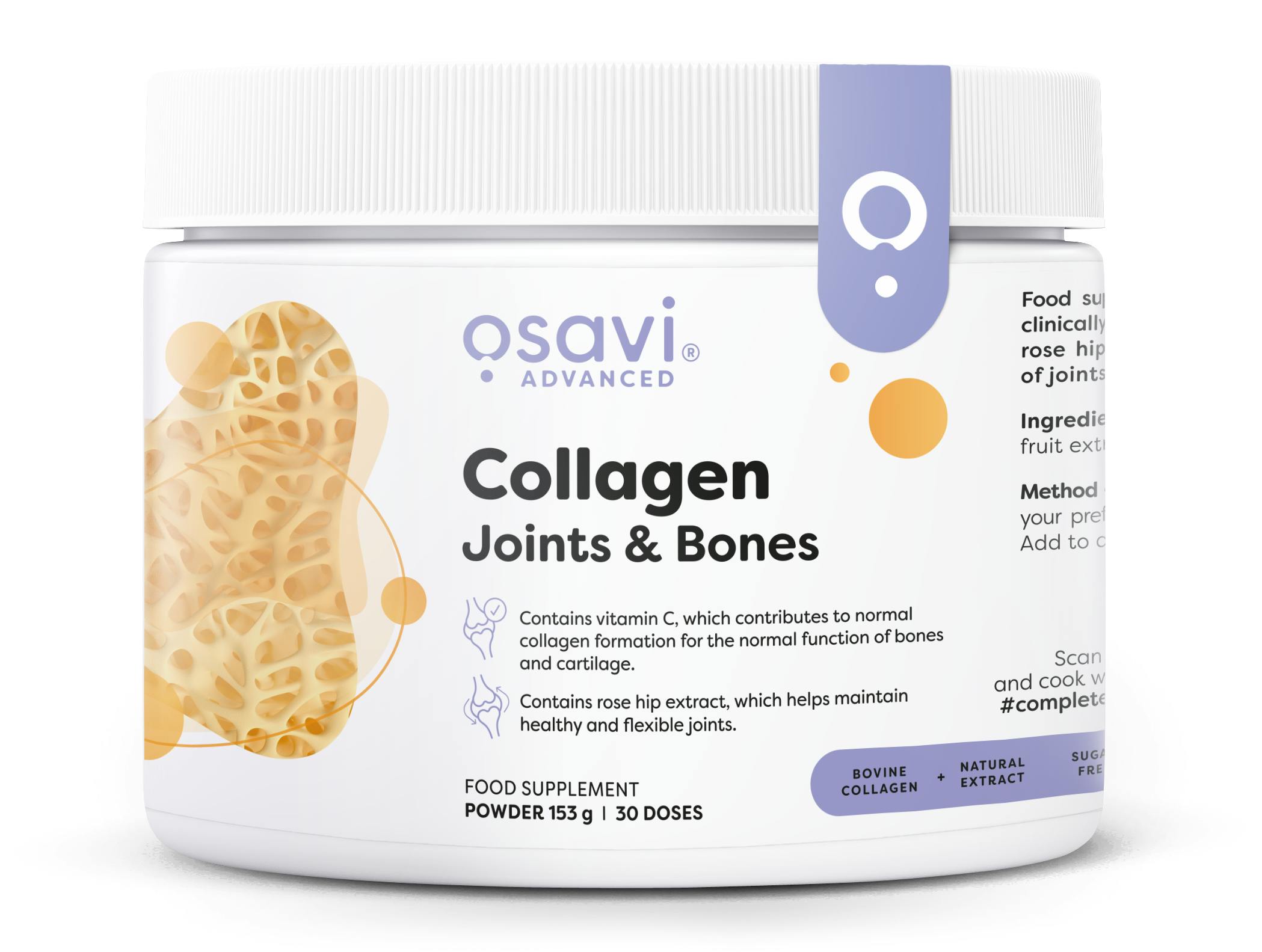 Osavi Collagen Peptides - Joints & Bones - 153 Grams - Image 6