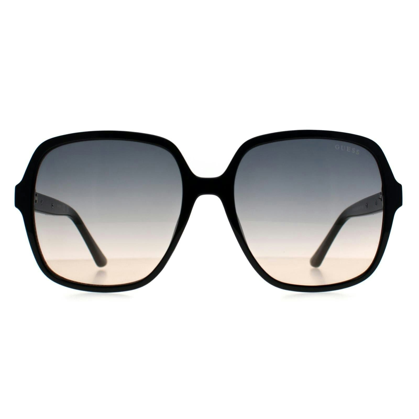 Guess Women's Black Gf6203 Shiny Sunglasses