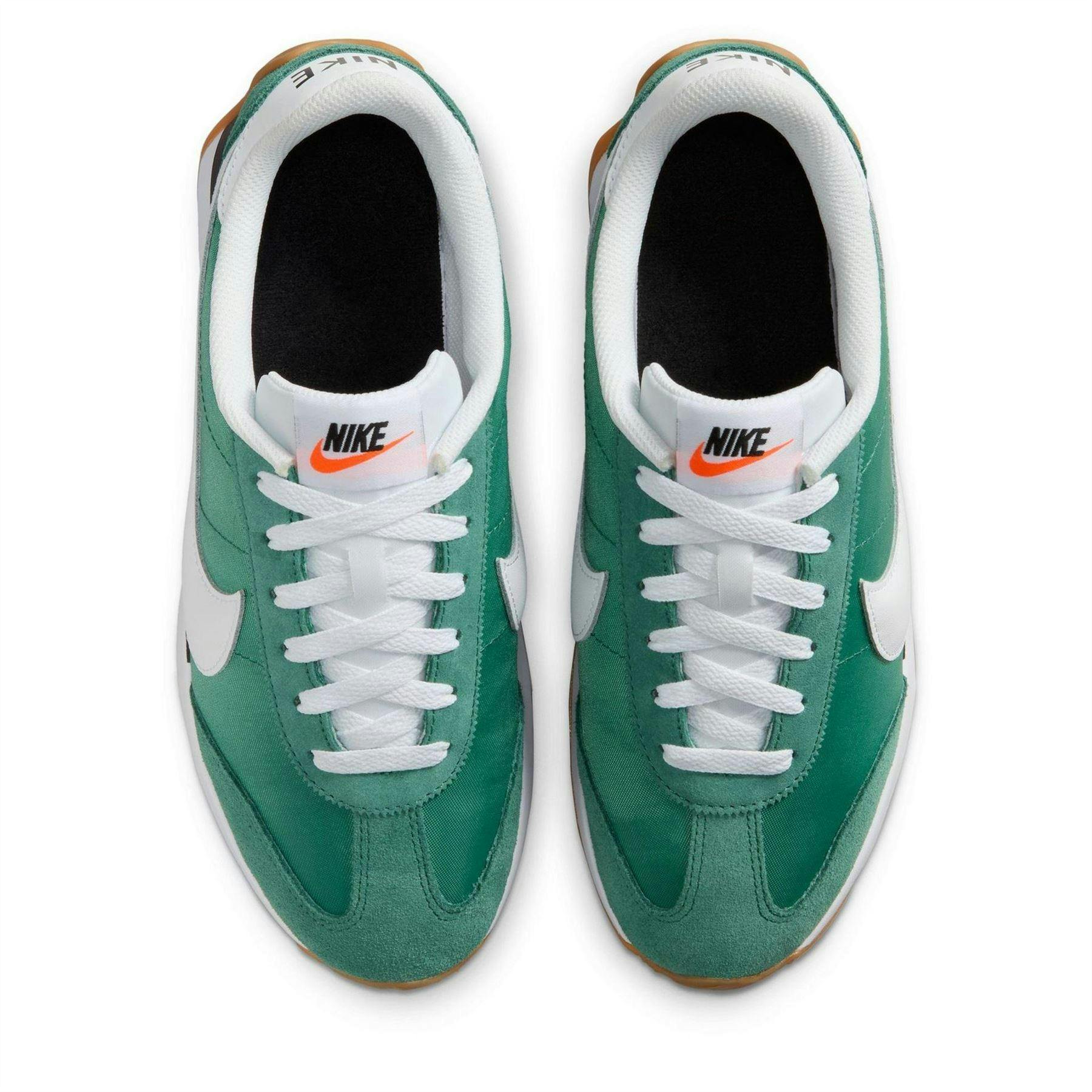 Nike Women's Waffle Debut Suede Wedge Trainers - Evergreen - 3 Uk - Evergreen - 100% Mixed
