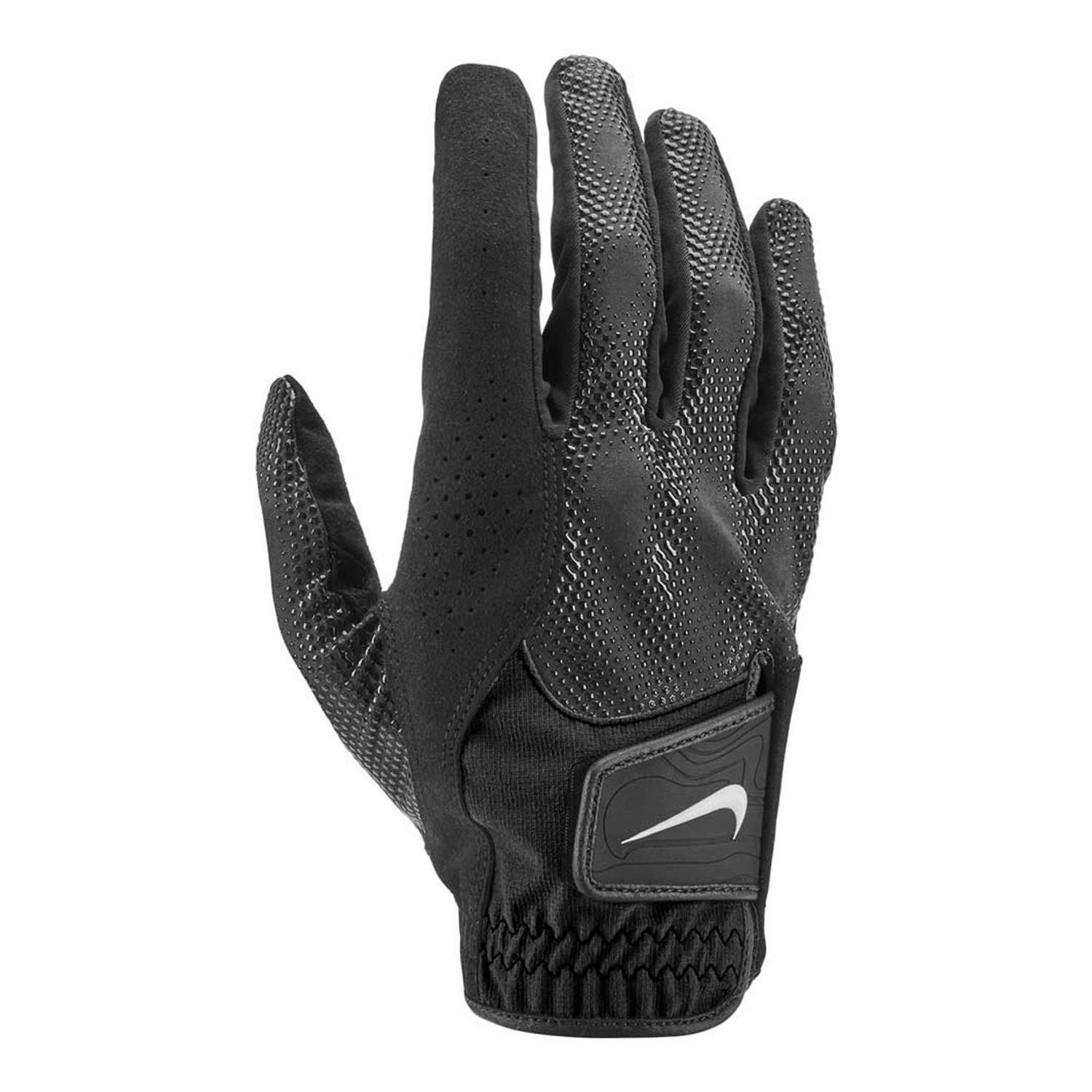 Nike Unisex Black Adult Storm-Fit Golf Glove - Xl - 100% Mixed