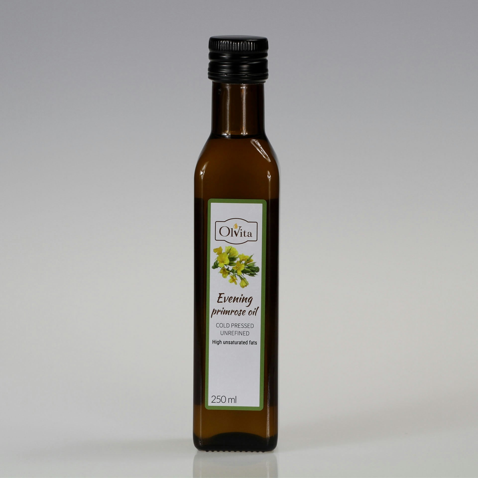 Ol'vita Evening Primrose Oil | Cold Pressed | Unrefined - 250 Ml - 1