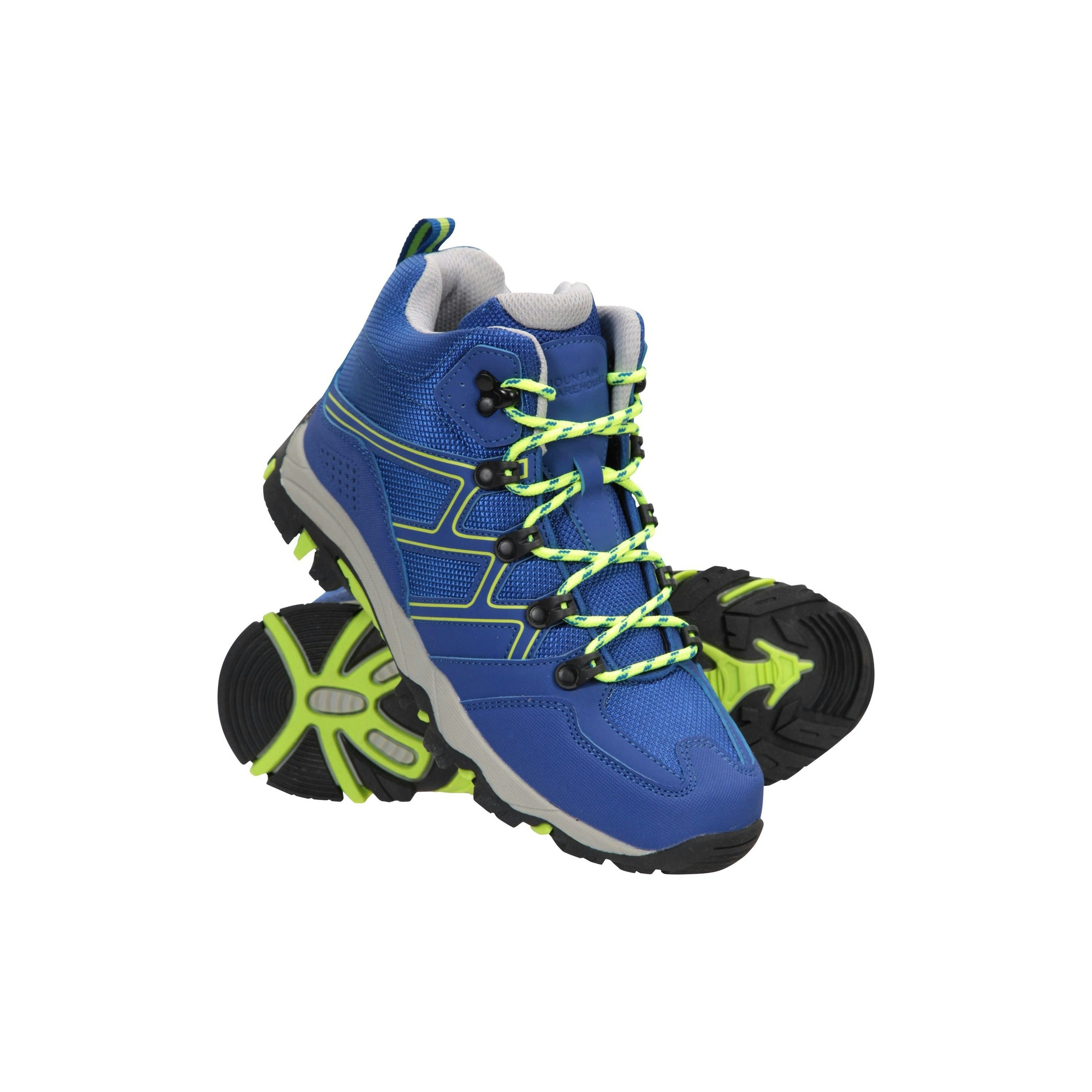 Mountain Warehouse Blue Childrens/Kids Oscar Walking Boots - Size 4 Uk