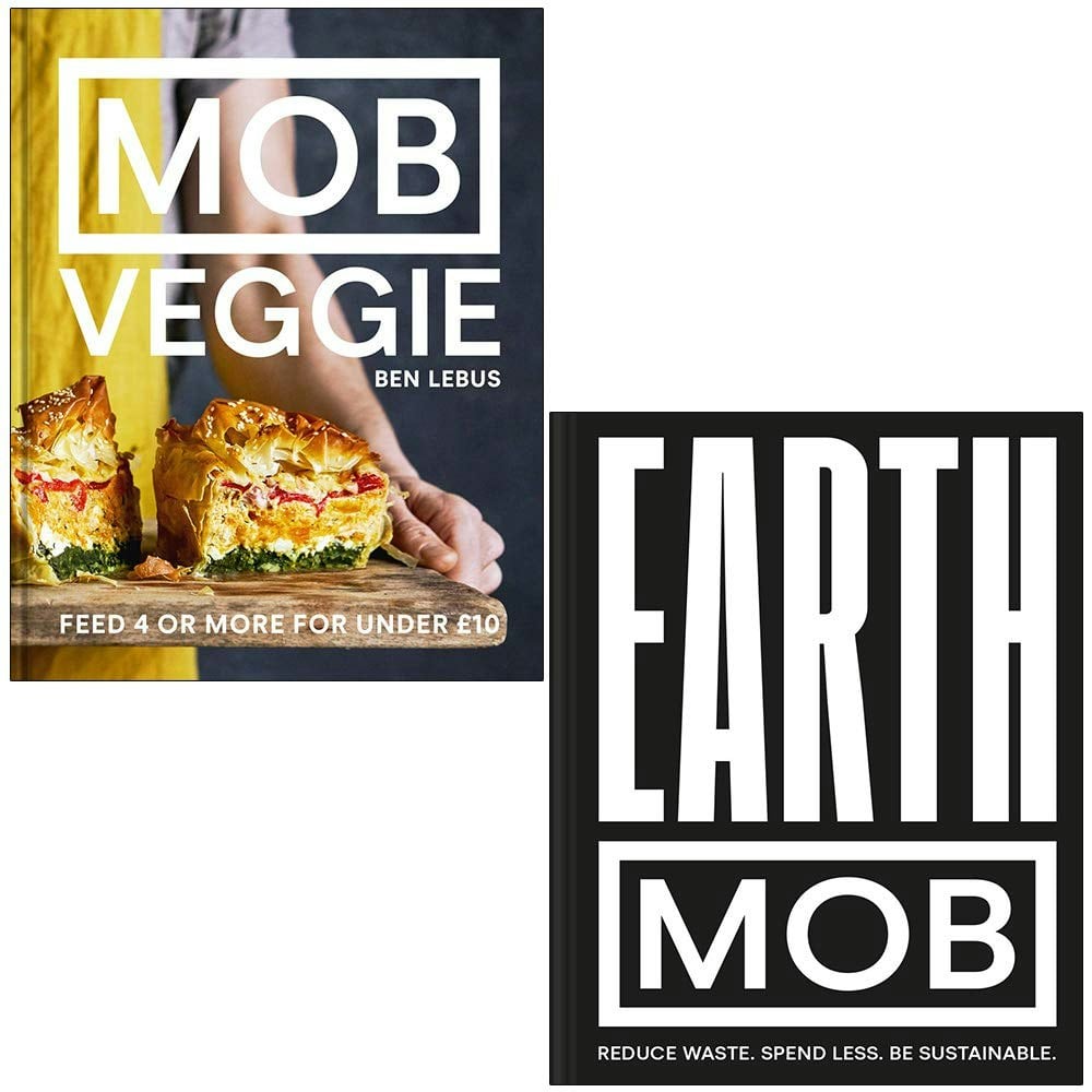 Ben Lebus & Iota Unisex Mob Veggie, Earth Mob 2 Books Collection Set By Ben Lebus & Mob Kitchen - Non Fiction - Hardback - Image 8