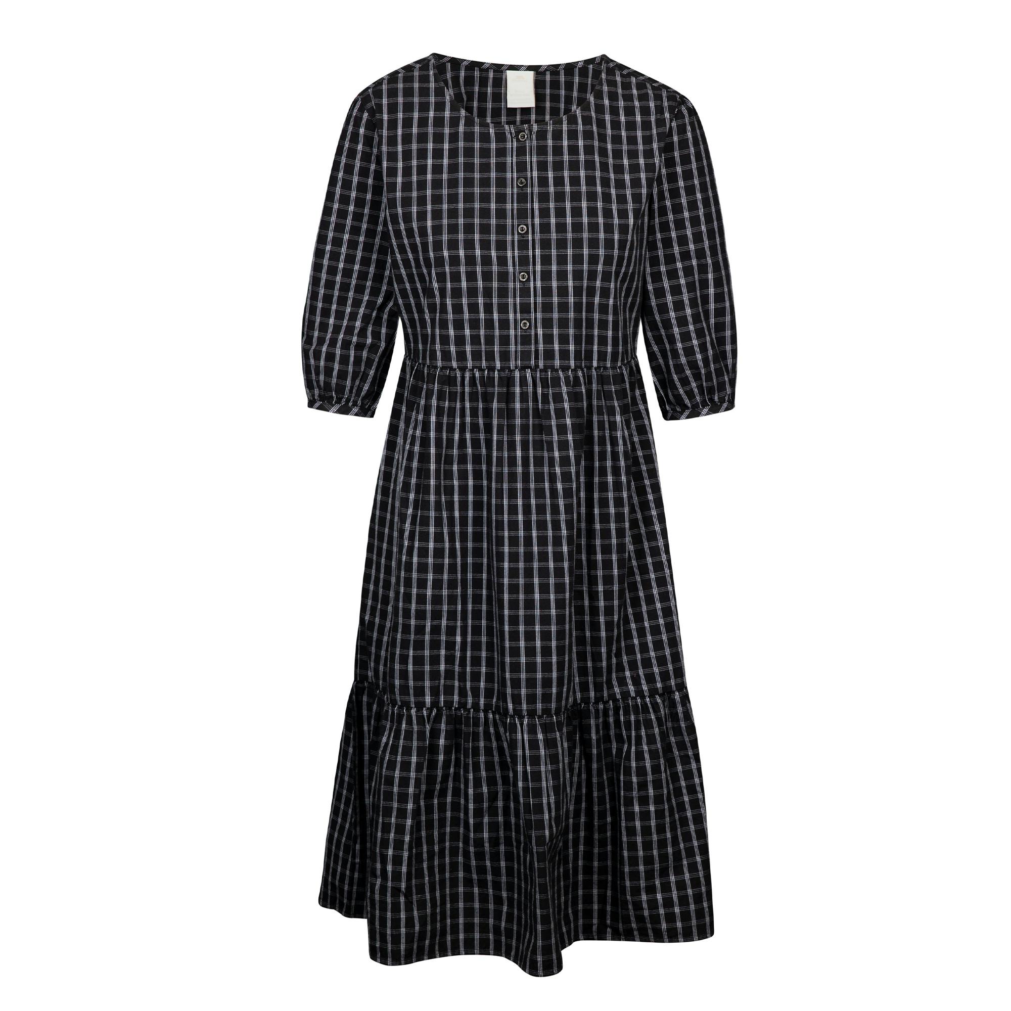 Trespass Women's Black / Helen Casual Dress - Xs - 100% Cotton