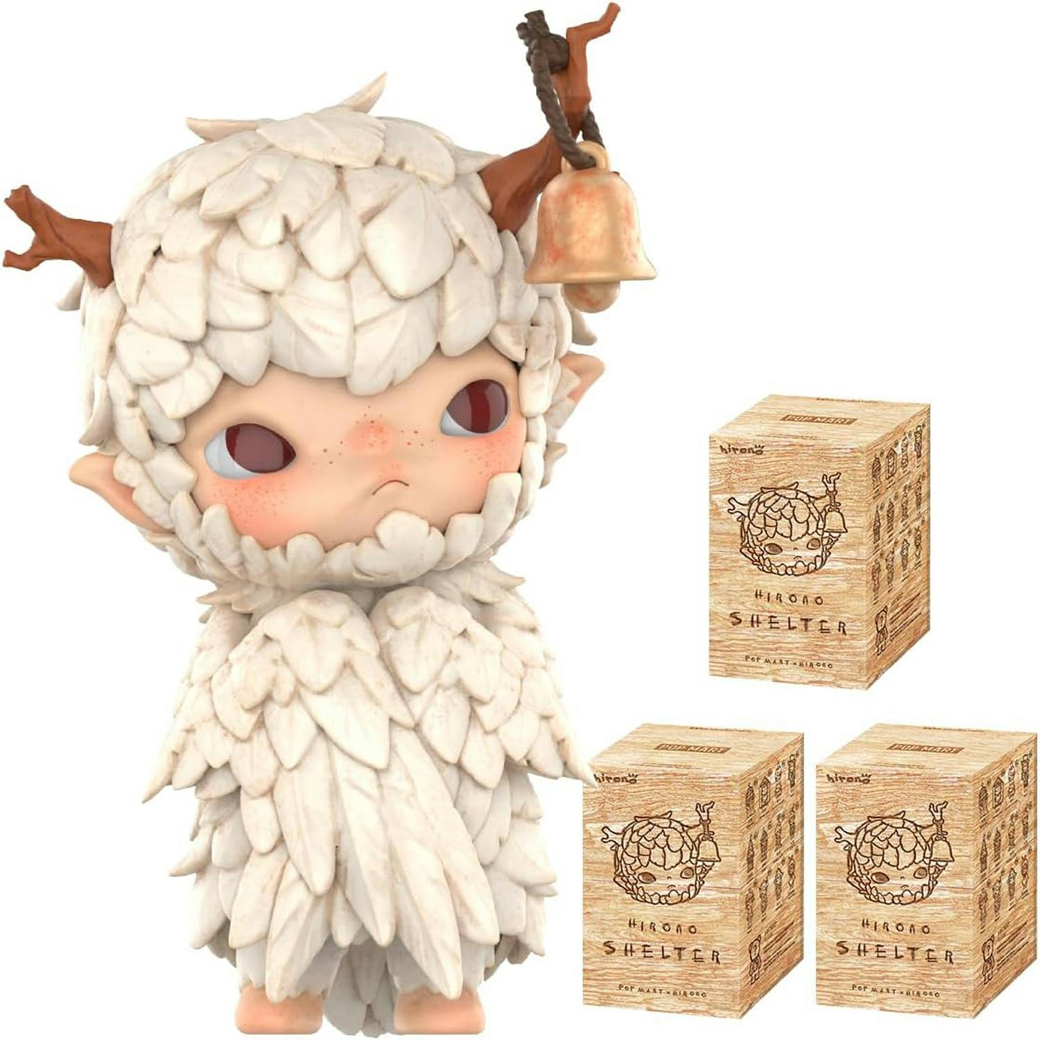 Pop Mart Hirono - Shelter Series Figures 3 Blind Boxes Articulated Character Collectible Toy Art Action Figure