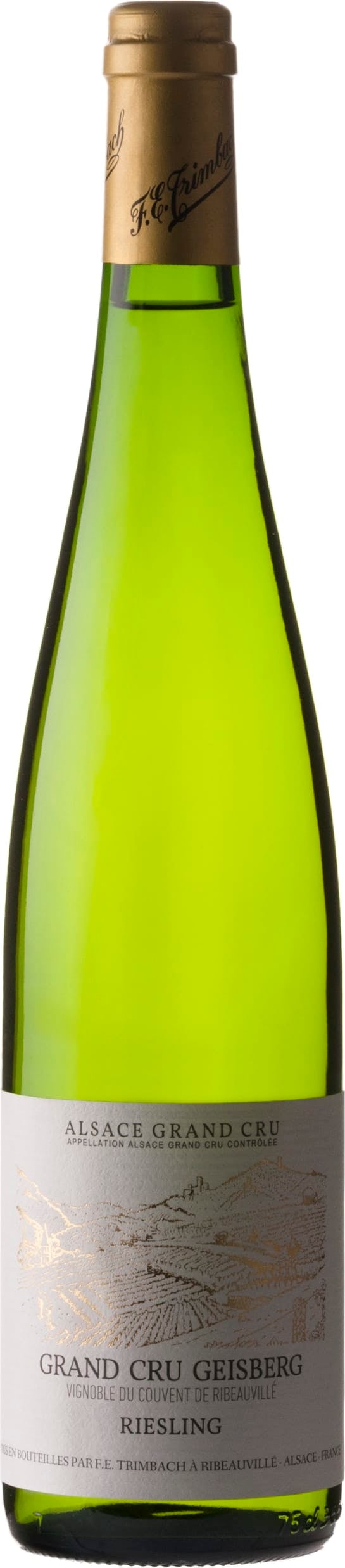 Various Wine White/Peach/Black Trimbach Riesling Grand Cru Geisberg 2018 75Cl - Pack Of 6