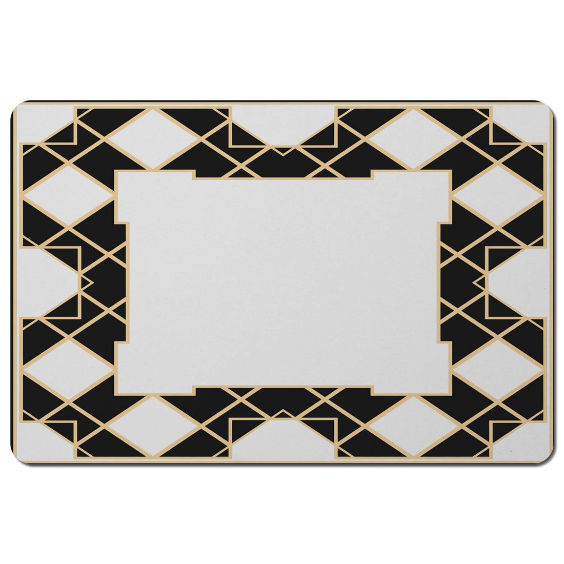 Rackhams Art Deco Diamond Border (Placemat) Size 6