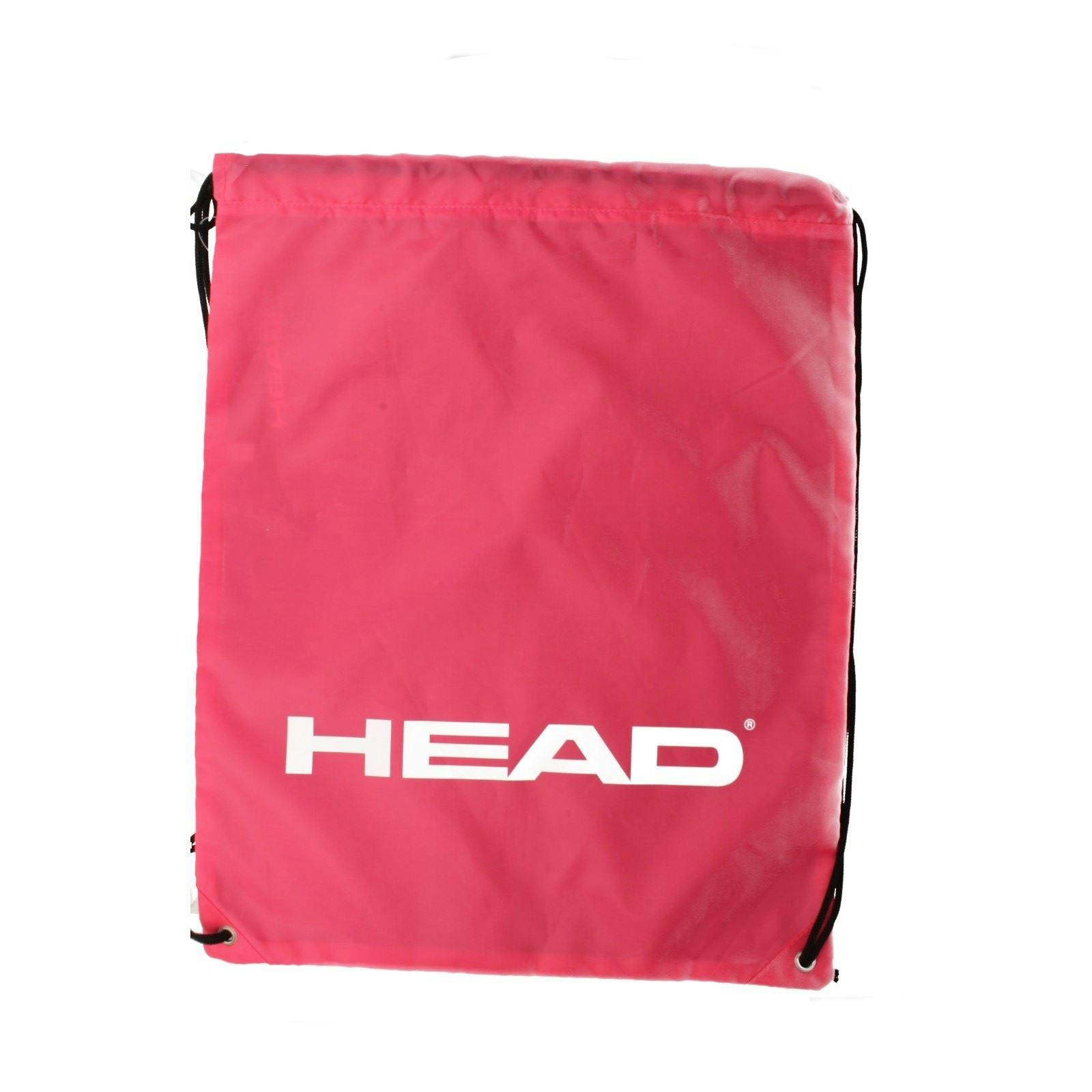 Head Unisex Pink Drawstring Bags 901011 - Hot - One Size