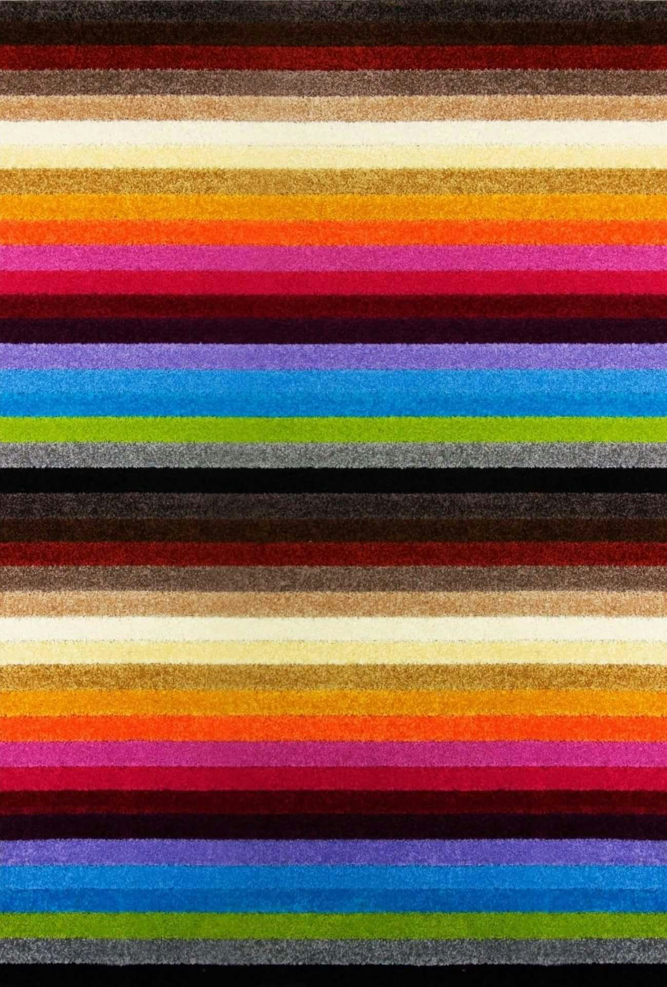 The Rugs Alya Striped Multicolour Rugs | 117M - 140X200 Cm