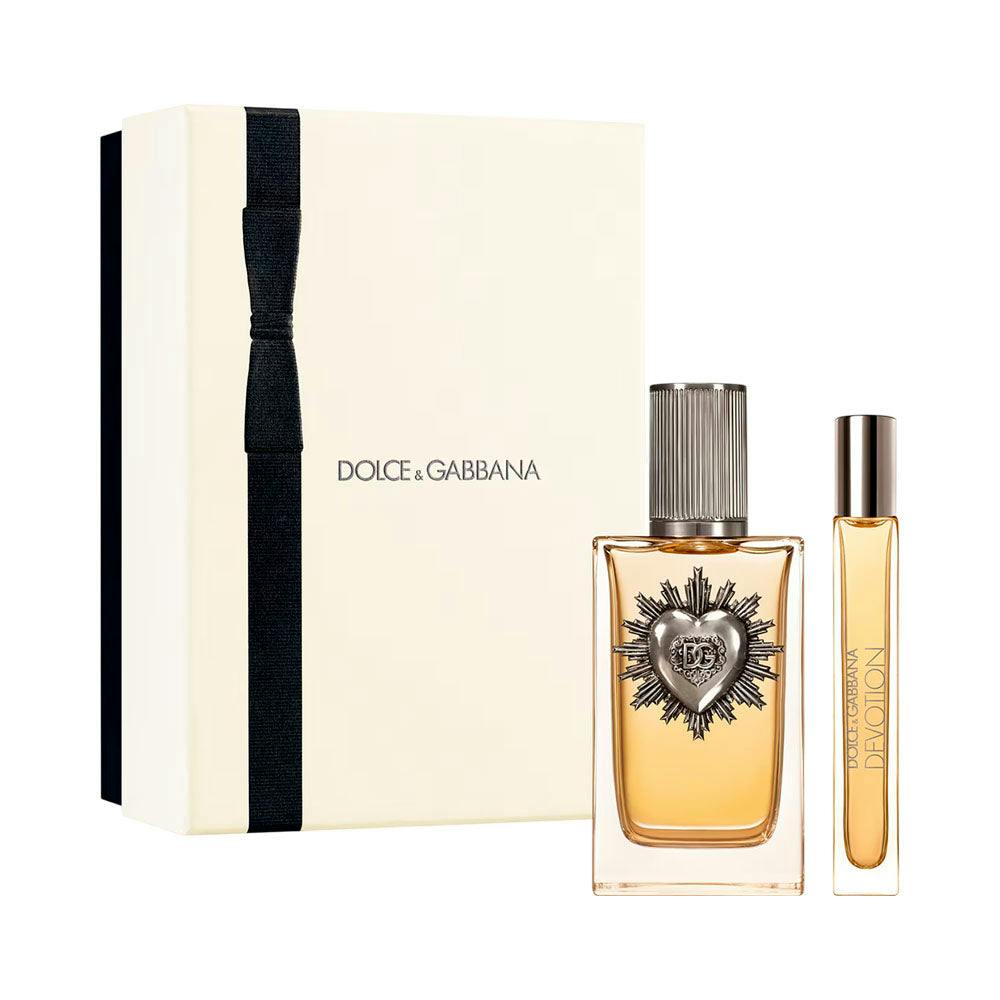 Dolce & Gabbana Women's Devotion Gift Set: Eau De Parfum 100Ml + Mini Edp 10Ml + Body Lotion 50Ml