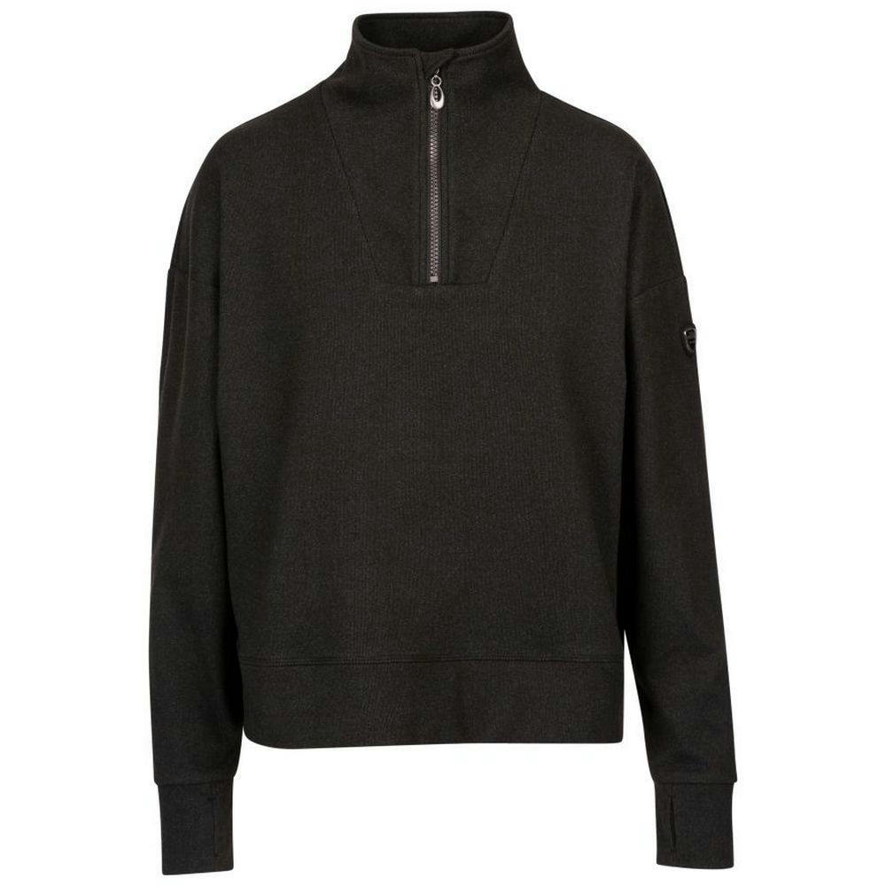 Trespass Women's Dark/Grey Happen Top - Marl - Xxl - Marl - 91% Polyester/9% Elastane