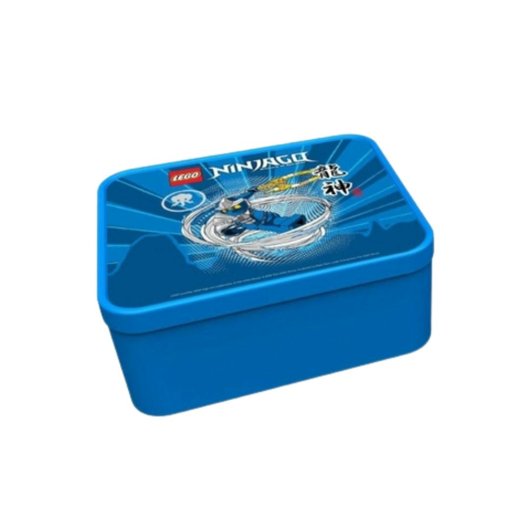 Lego Blue Ninjago Jay Zx Lunch Box Kids Food Storage Container - Lunch Box - 3+