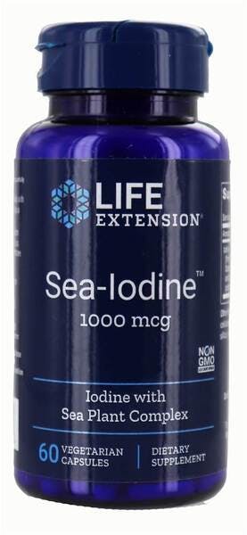 Sea Iodine, 1000mcg - 60 vcaps - Image 9