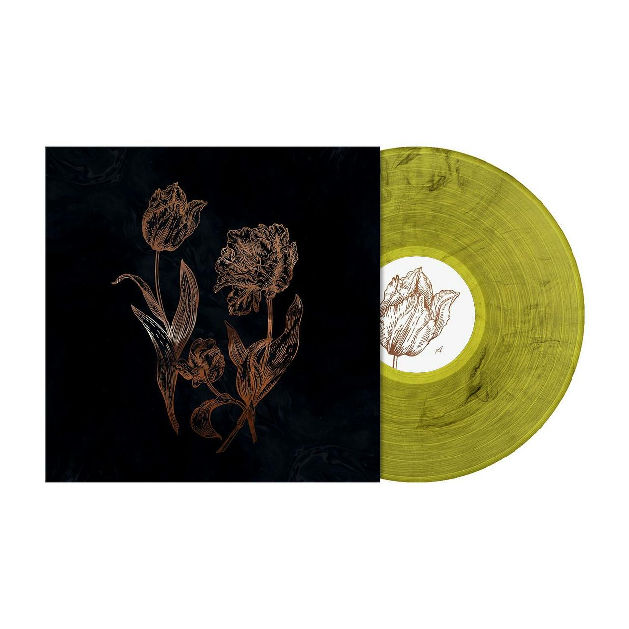 Eyesore Merch Yellow Dvne 'Cycles Of Asphodel' Ep Clear Marbled Vinyl
