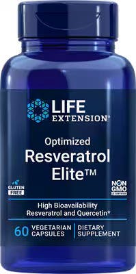 Life Extension Optimized Resveratrol Elite- 60 Veg Caps - Image 3