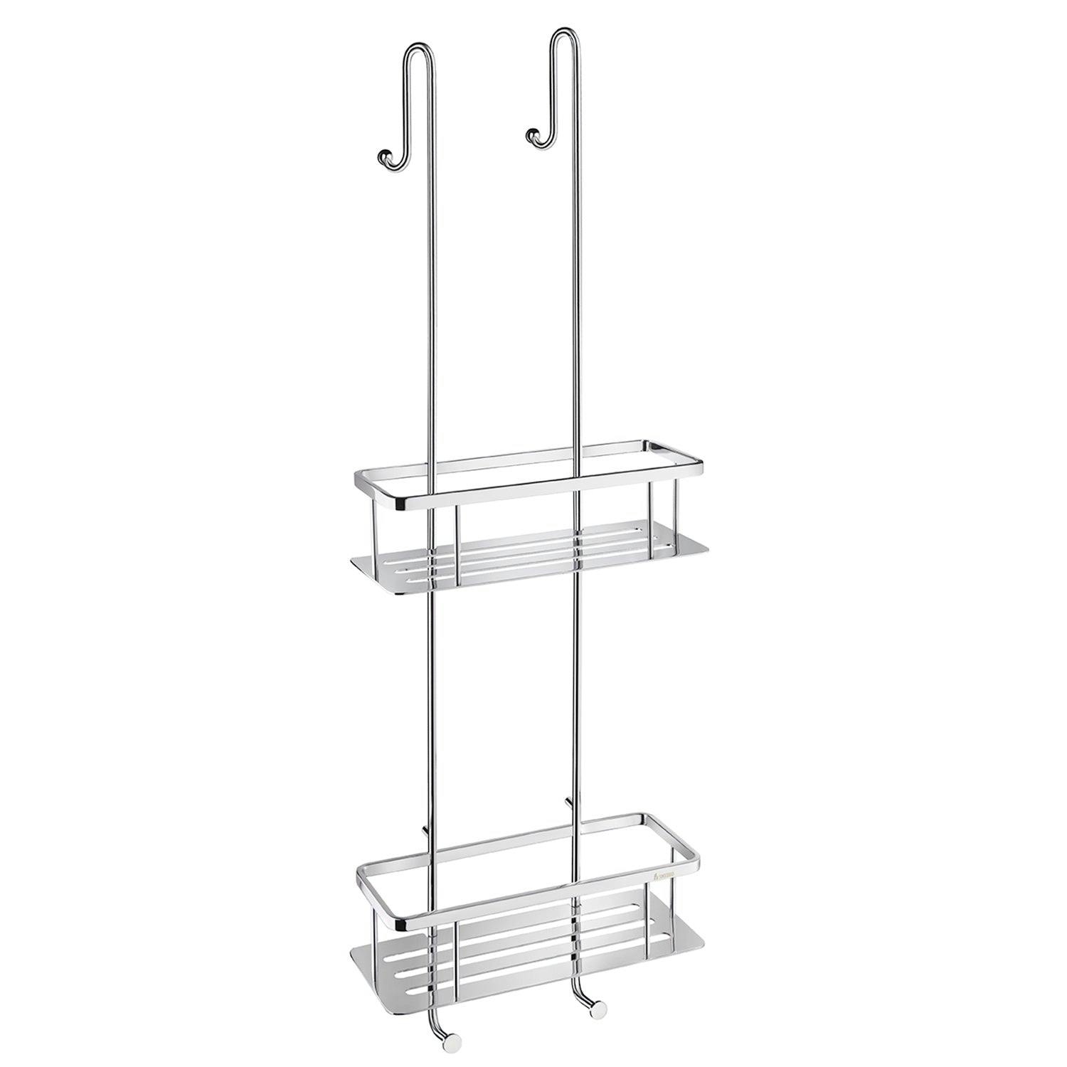 Smedbo Polished Chrome Hanging Double Shower Basket