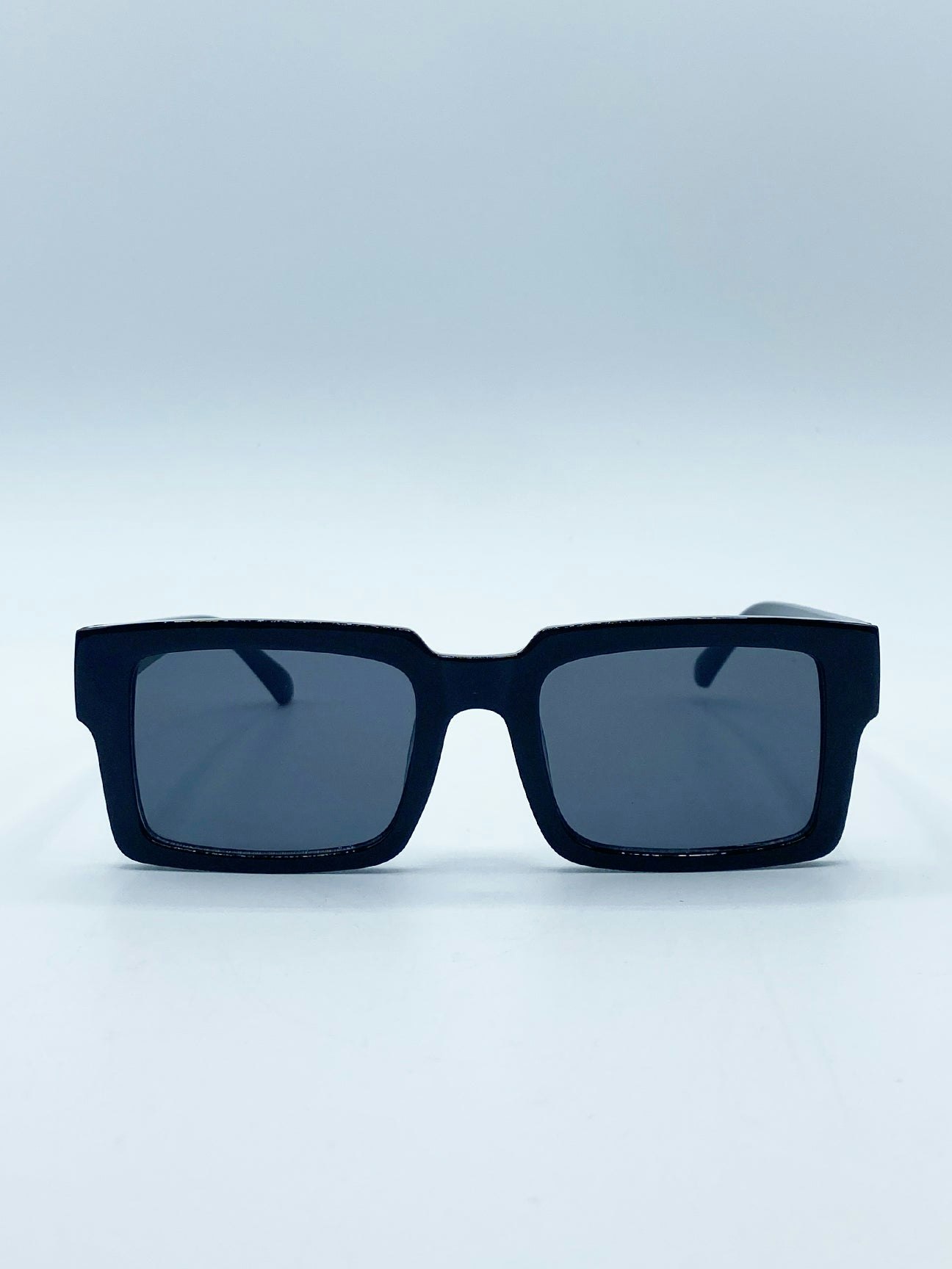 Svnx Black Square Frame Sunglasses In - One Size