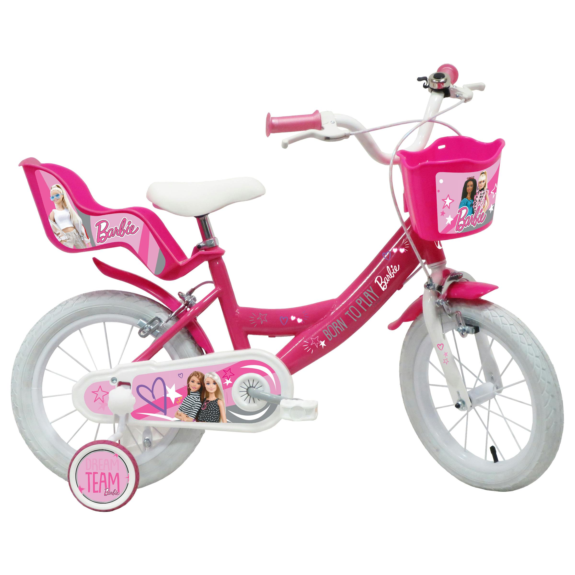 Denver Pink/Dark Barbie 14" Bicycle - Steel