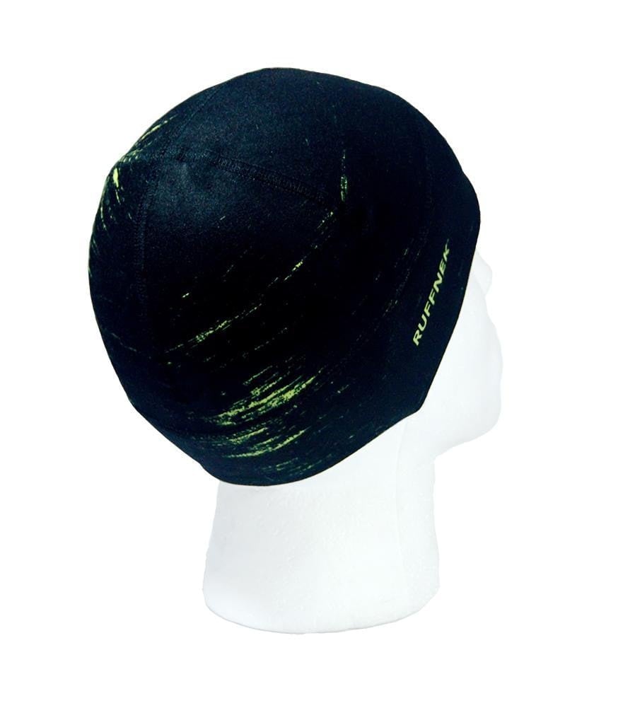 Ruffnek Unisex Black/Green Neon Rush Pro Beanie - & Neon