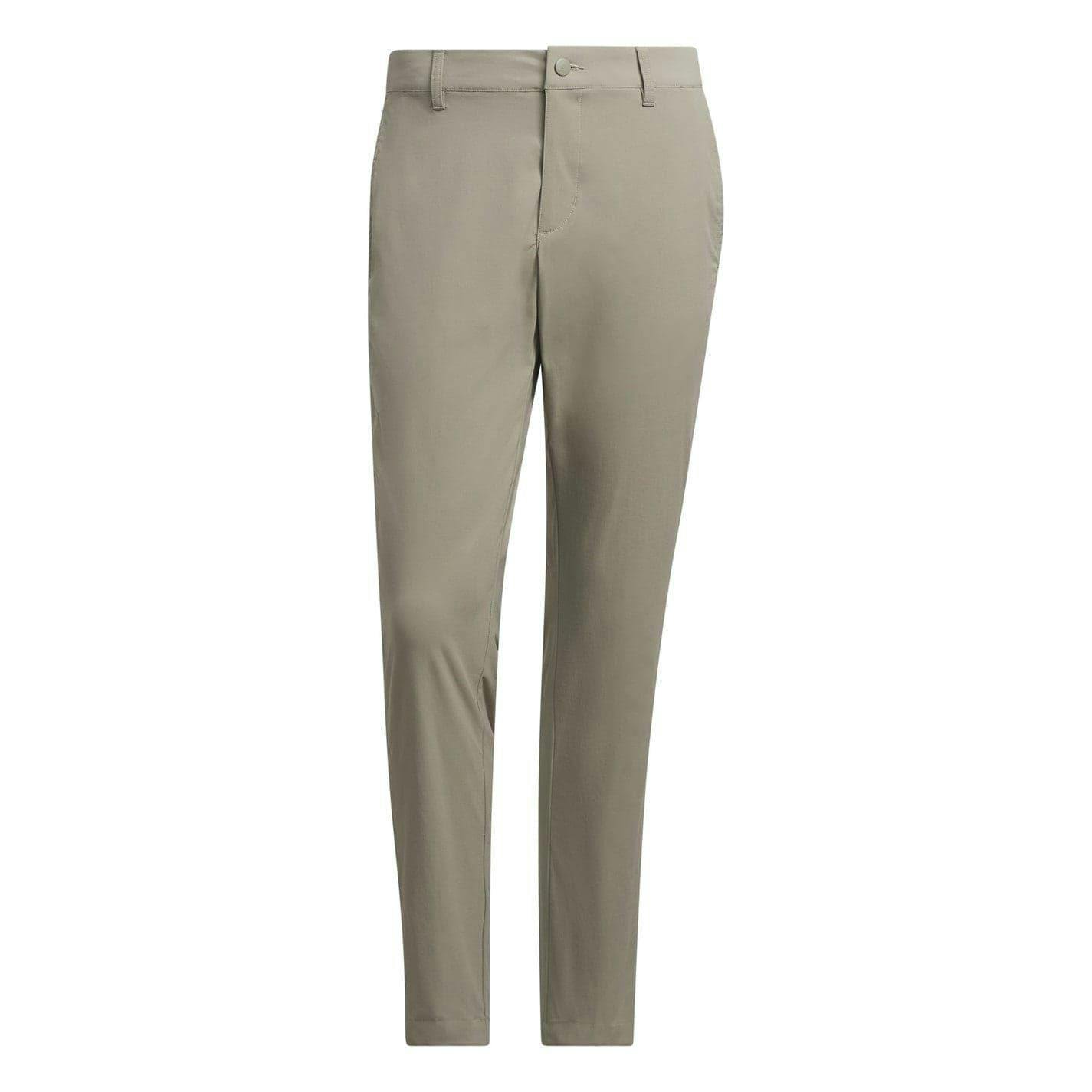 Adidas Men's Ultimate 365 Recycled Polyamide Golf Trousers - Pebble - 34S - Pebble - 95% Recycled Polyamide/5% Elastane