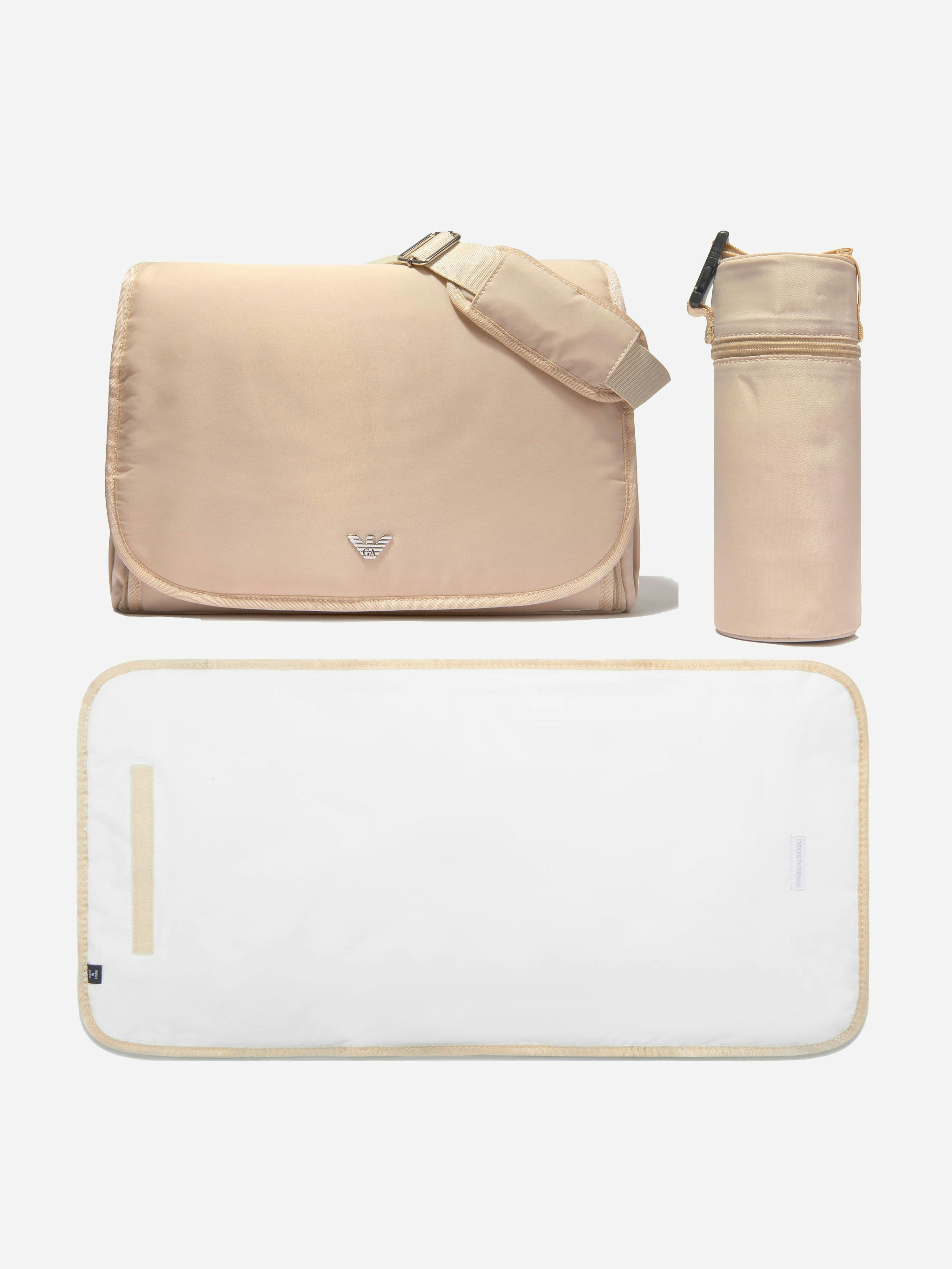 Emporio Armani Baby Changing Bag - Beige - Cream - Image 2