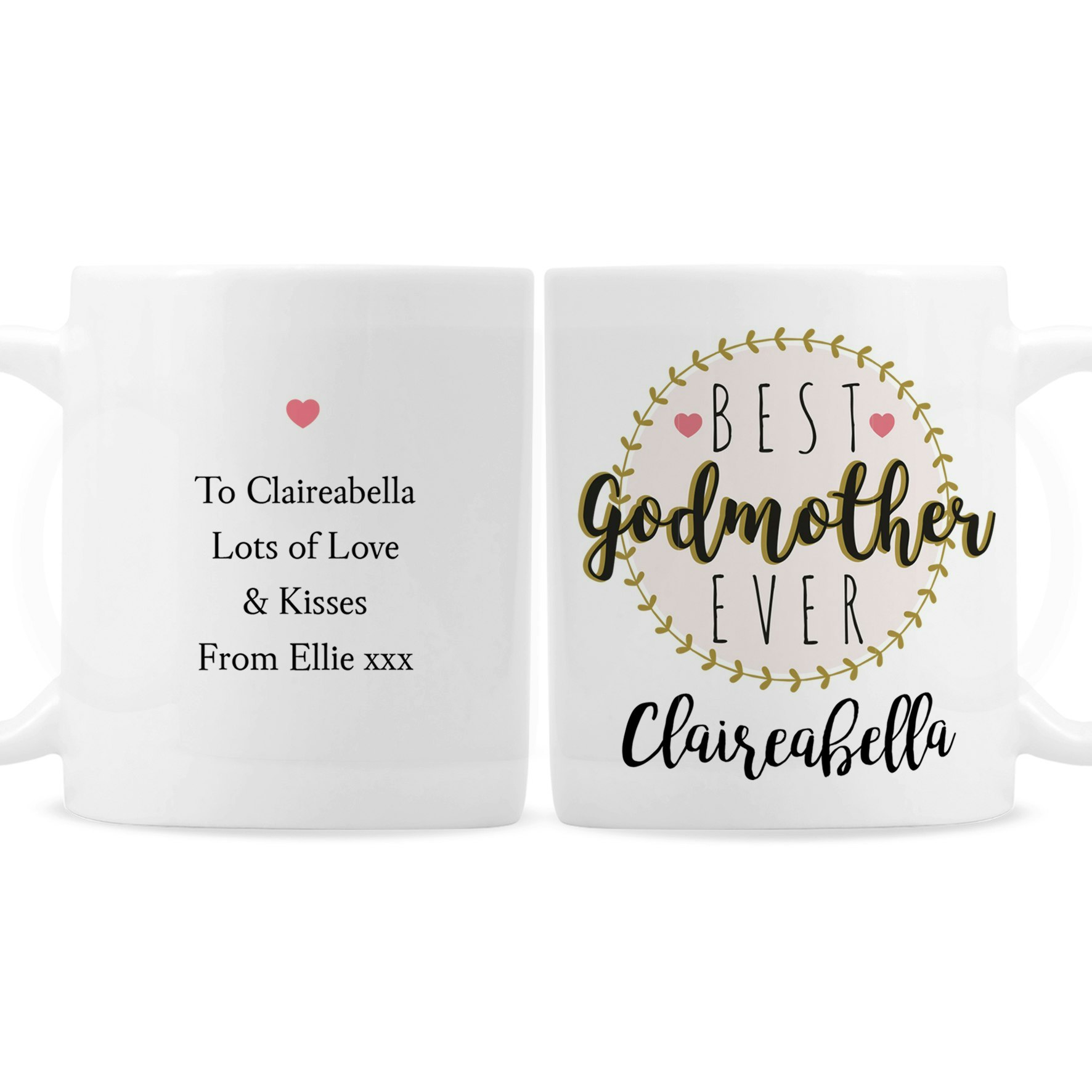 Rackhams Personalised 'Best Godmother' Mug