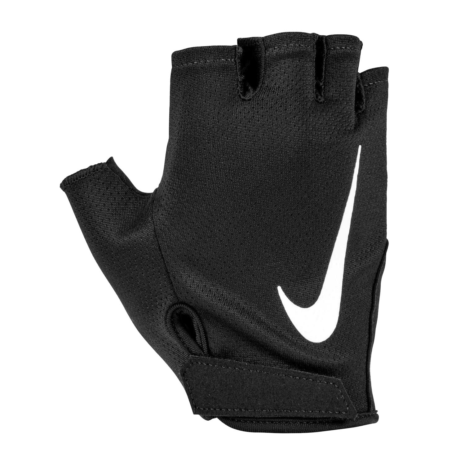 Nike Unisex Black/White Adult Essential Gym Weightlifting Gloves - M