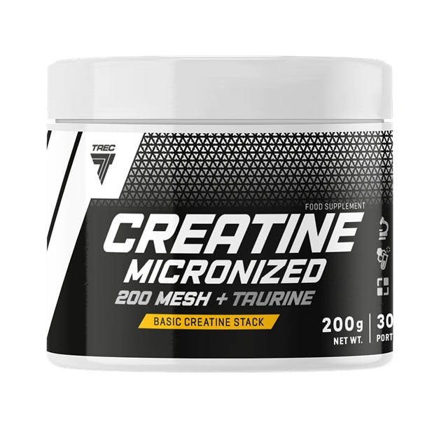 TREC CREATINE Micronized 200 Mesh Powder Monohydrate + Taurine - Muscle Strength - Image 5