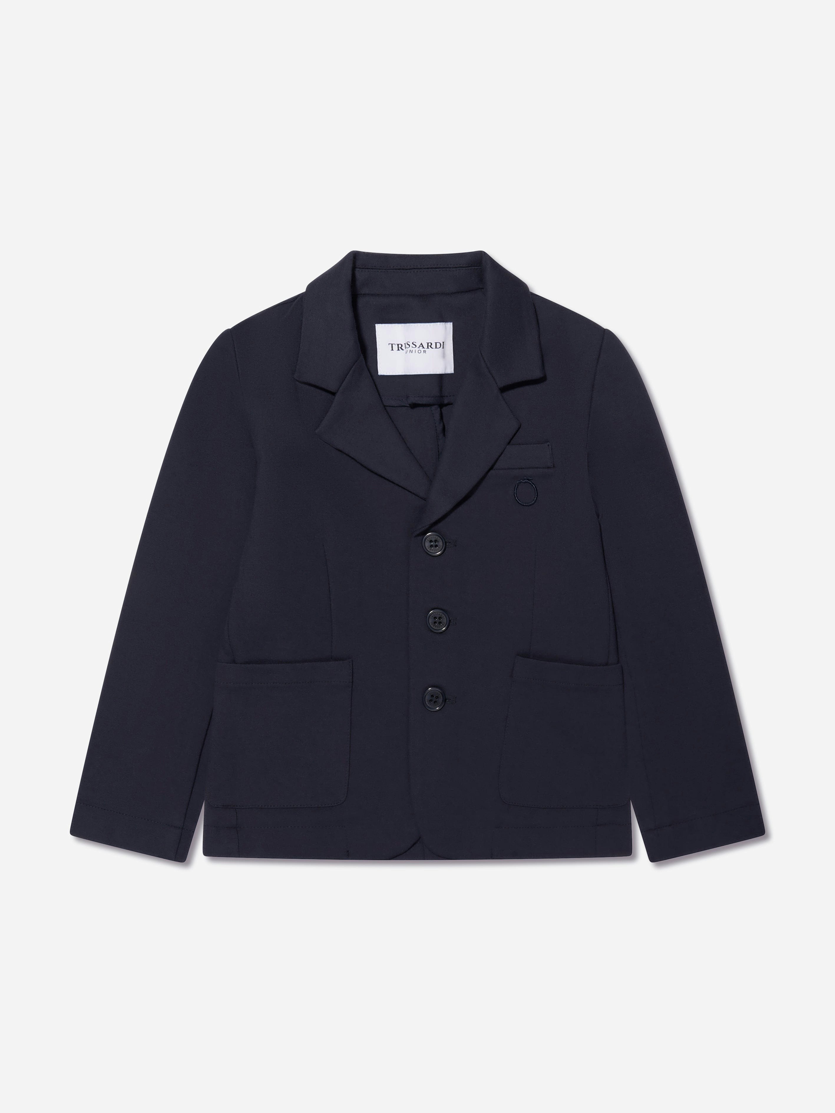 Trussardi Boys Blue Theoden Jacket In Navy - 16 Yrs