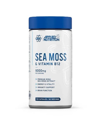 Applied Nutrition Sea Moss + Vitamin B12 Daily Wellness Support Vegan Capsules - 120 Capsules - Image 7