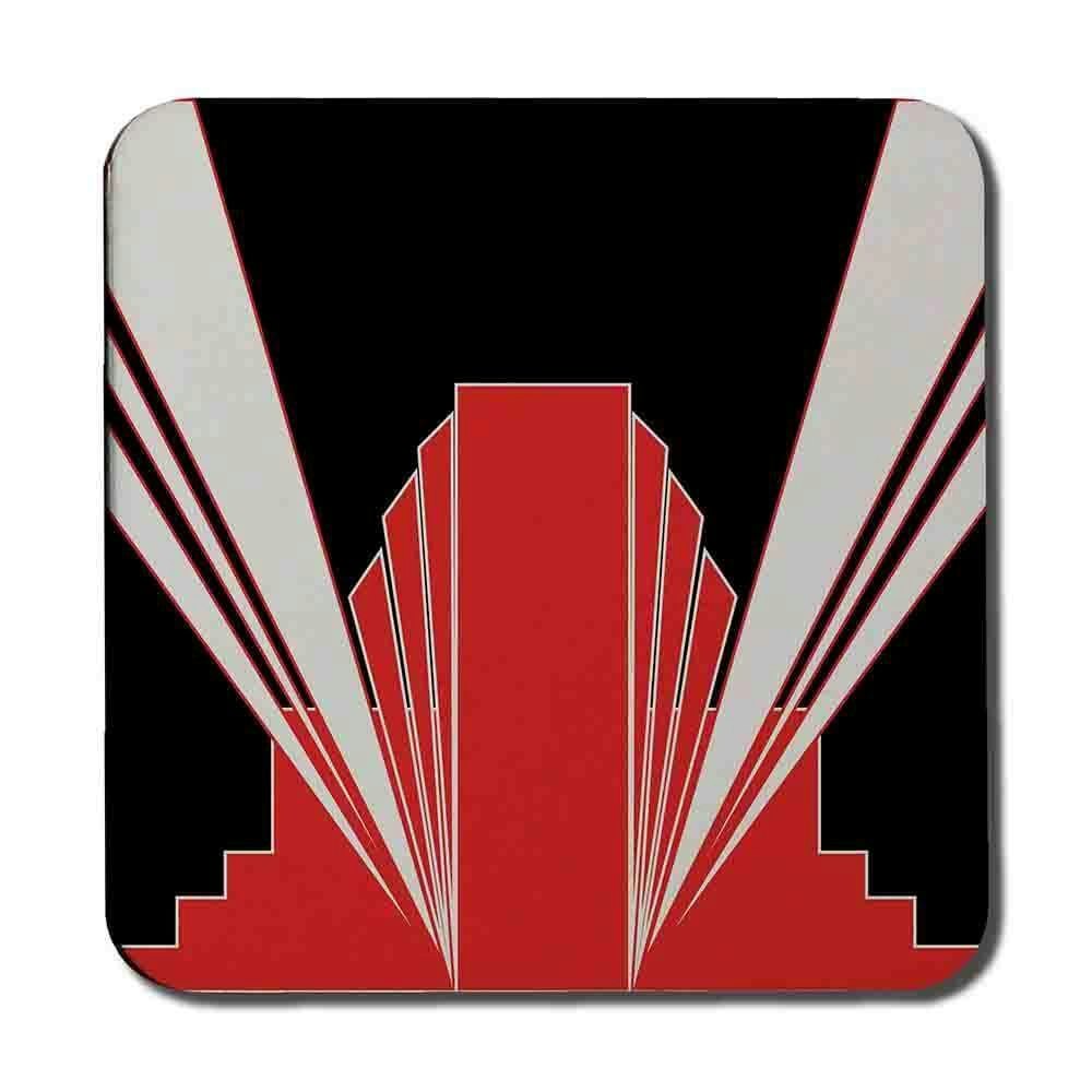 Benjamin Tate Design Art Deco Building (Coaster)