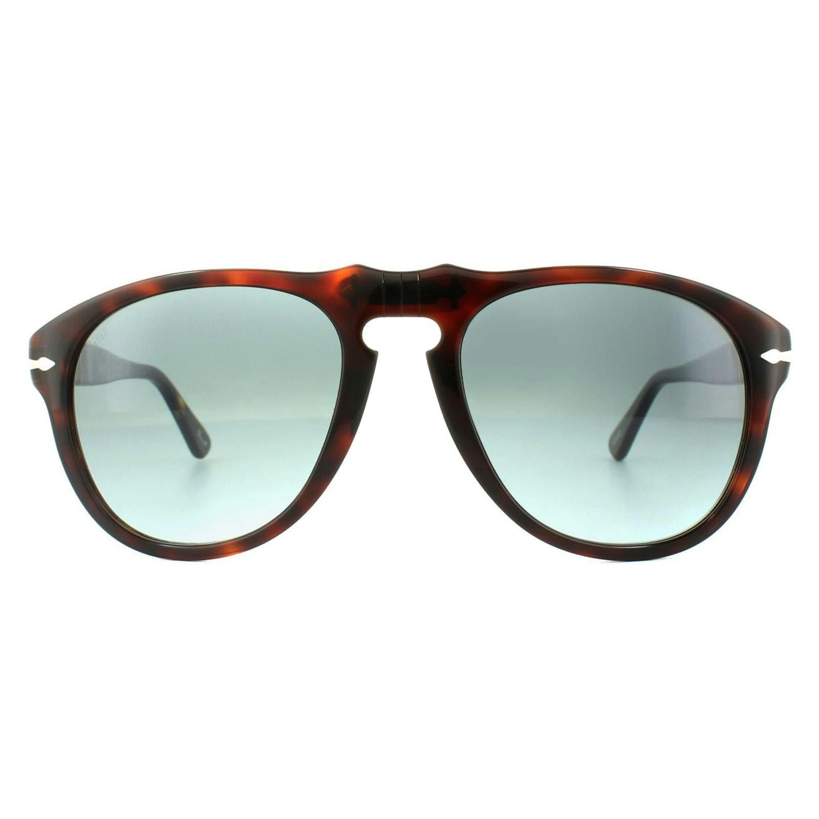 Persol Men's Dark 649 Havana Sunglasses
