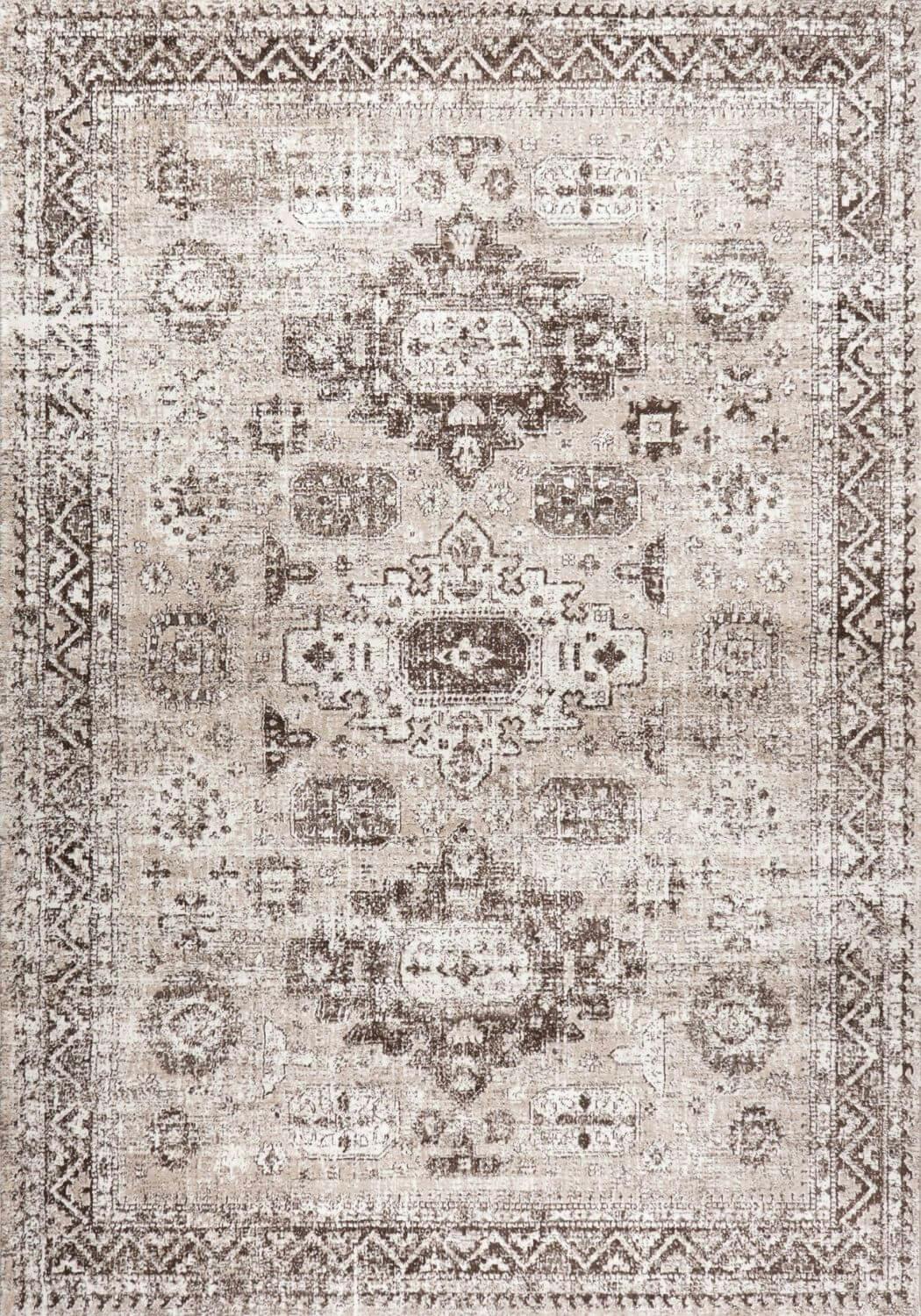 The Rugs Beige Montana Vintage Rug | 4050 - 200X290 Cm