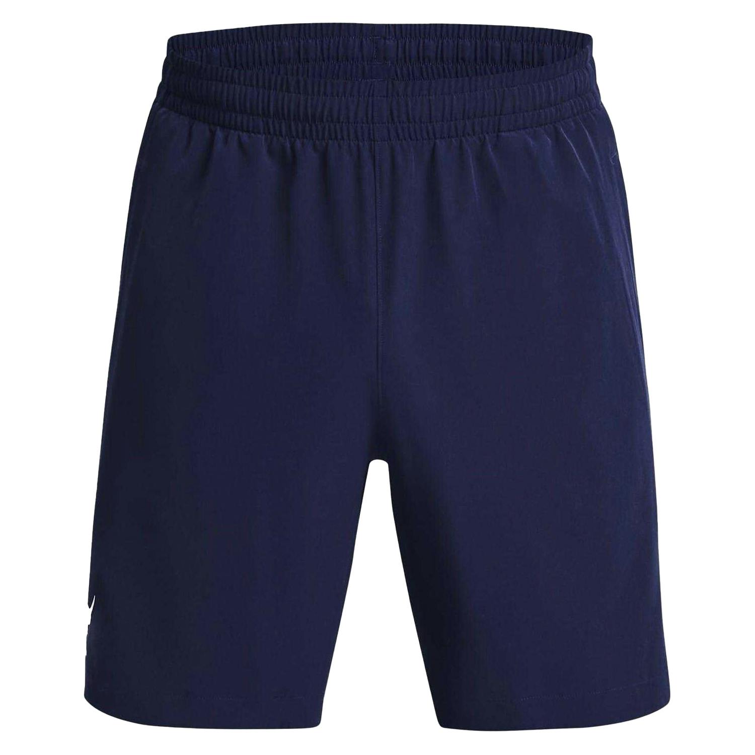 Under Armour Men's Blue Project Rock Workout Shorts - S S - 100% Mixed