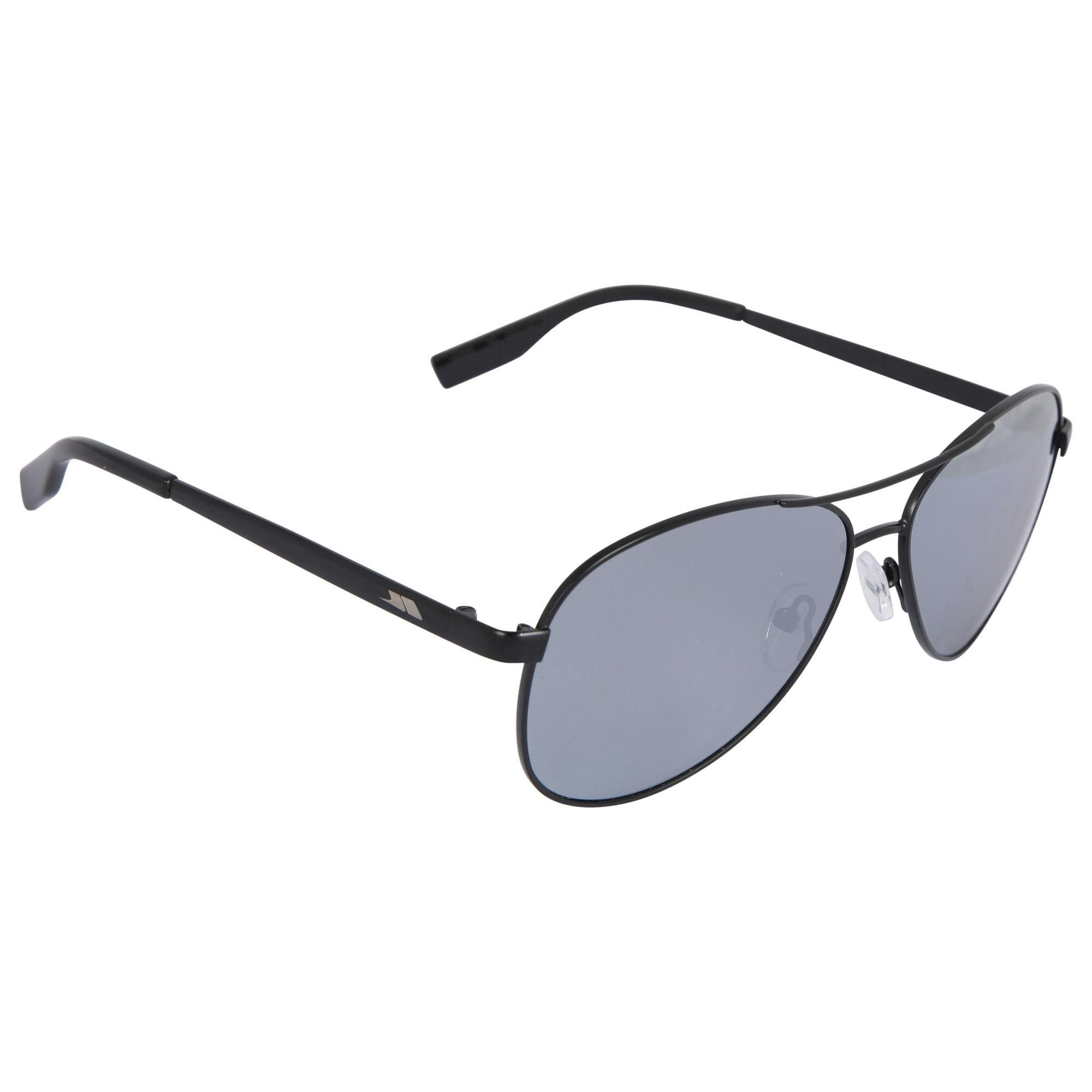 Trespass Unisex Black Adults Pilot Sunglasses - One Size - 100% Metal