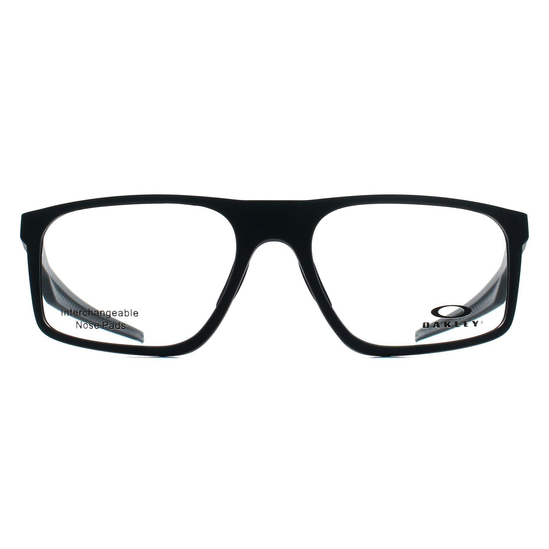 Oakley OX 8183 Rectangle Square Glasses 56mm Black Acetate - Image 9
