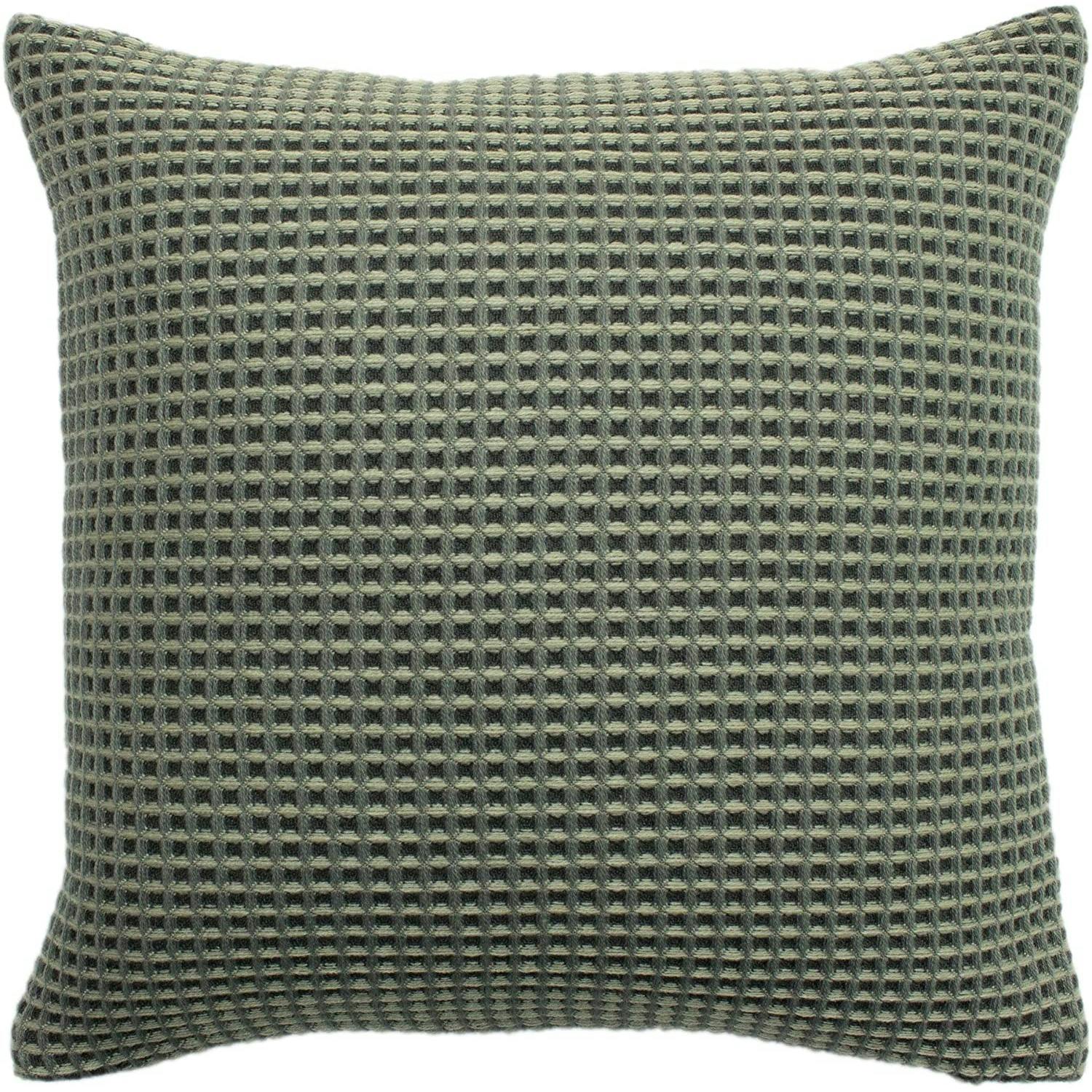Rackhams Grey Rowan Cushion Cover - Charcoal - One Size - Charcoal - 100% Acrylic