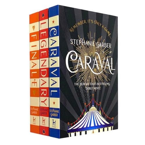 Various Publishers Caraval Series 3 Books Collection Set By Stephanie Garber - Caraval, Legendary, Finale
