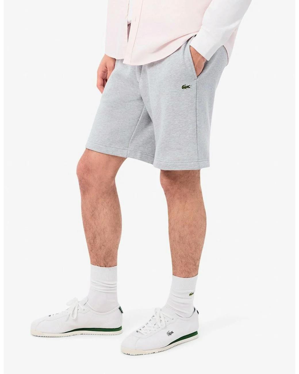 Lacoste Mens shorts - Grey Cotton - Size Medium - Image 5