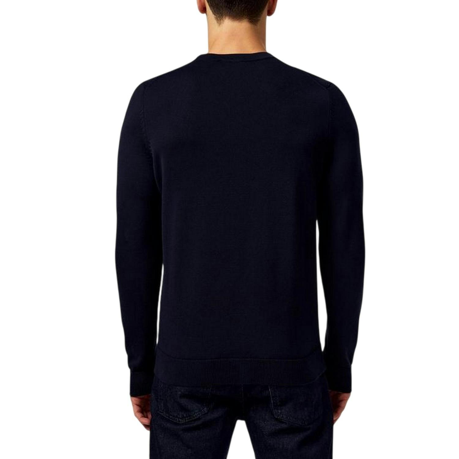 Hugo Boss Men's Cassius C Jumper - Navy - Xxl - Navy - 100% Cotton