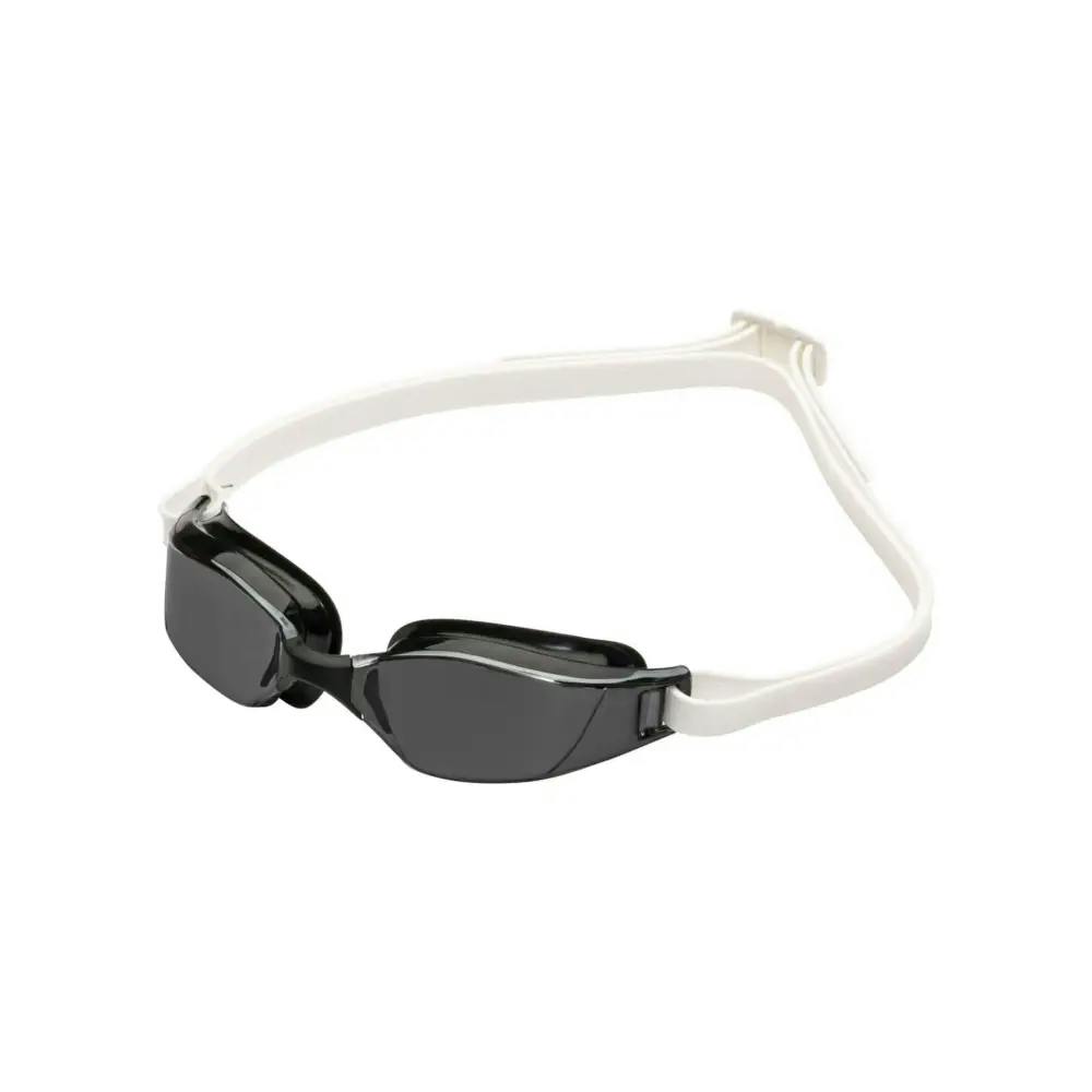 Aqua Sphere Black/White Aquasphere Xceed Swim Goggles - Tinted Lens - /Smoke