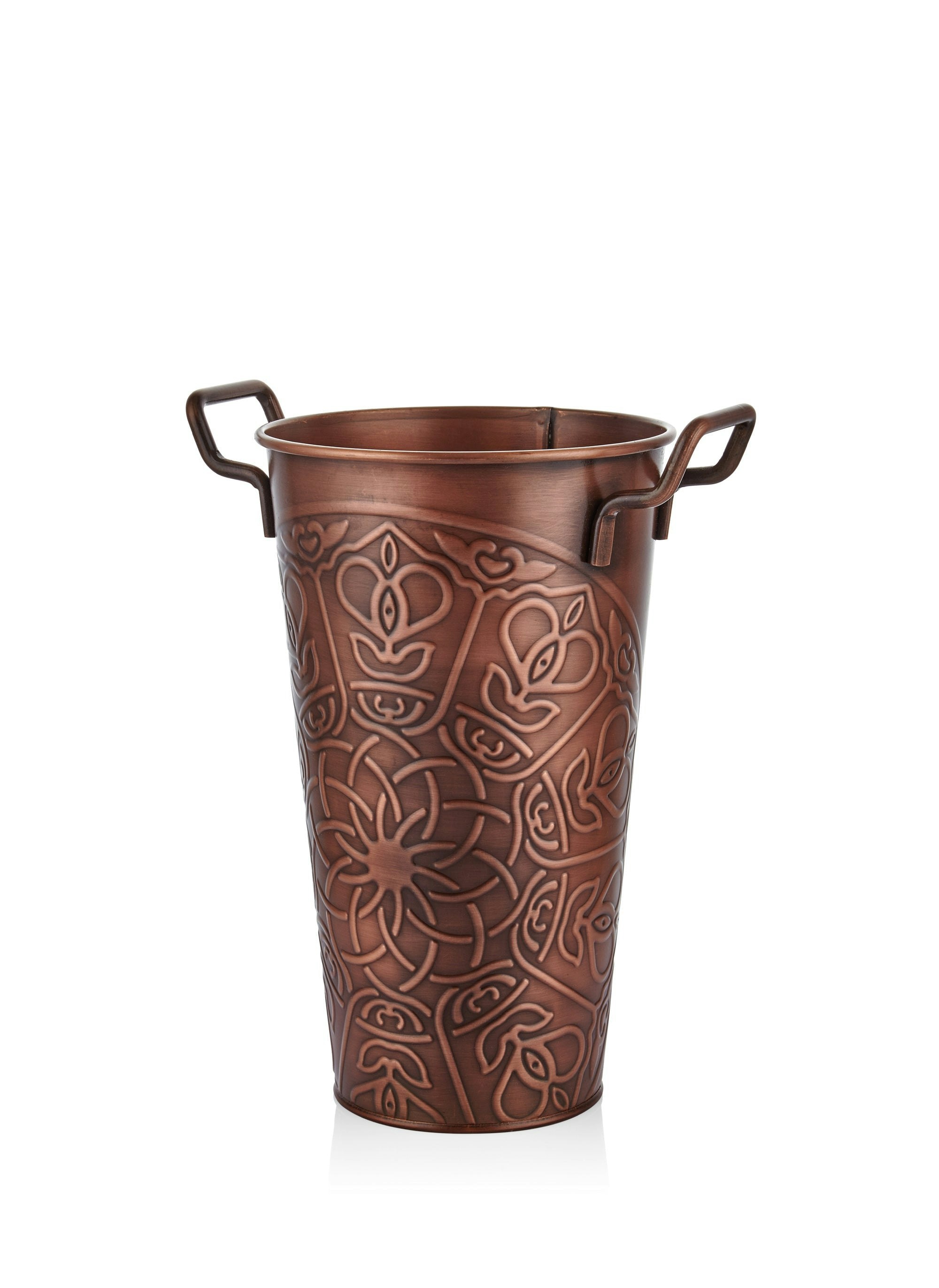 Rozi Copper Vase - 40 Cm (H) X 29 Cm (W) X 22 Cm (D)