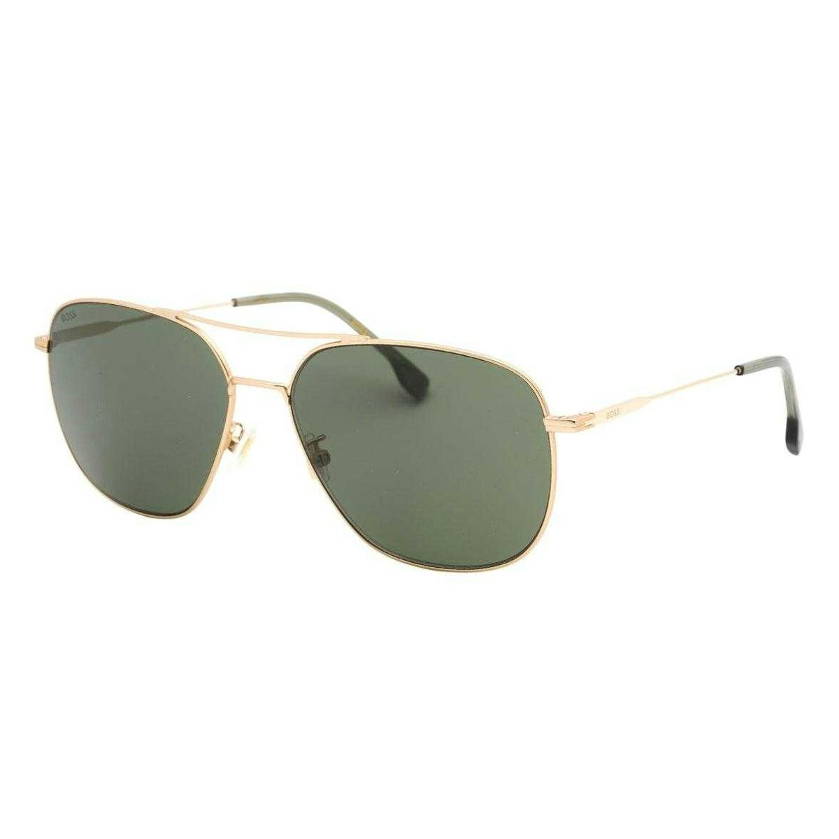 Hugo Boss Men's Gold Matte Sunglasses - One Size - 100% Mixed
