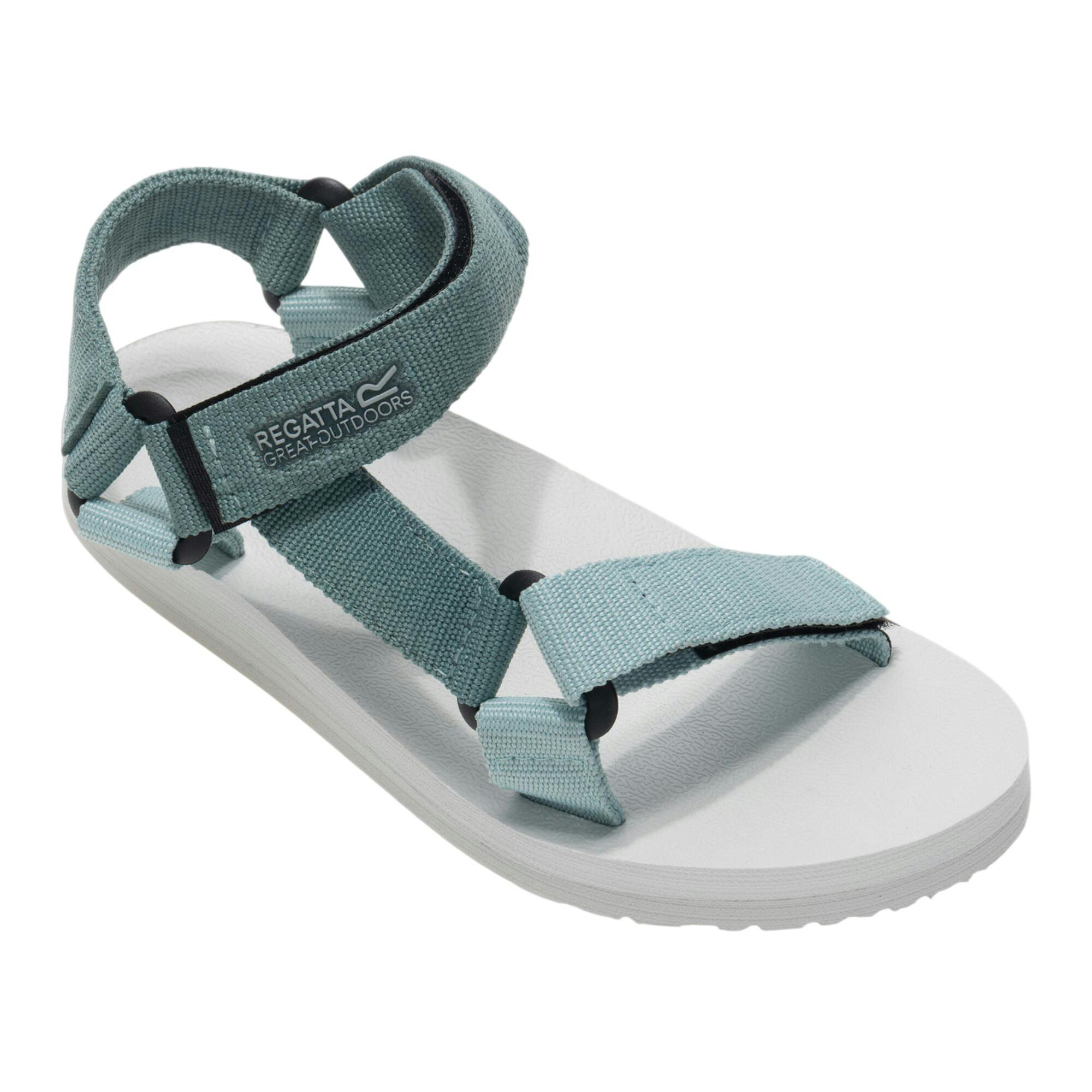Regatta Kids Vendeavour Sandals - Ivy Moss/Ocean Mist - 2.5 Uk - Ivy Moss/Ocean Mist - 100% Mixed