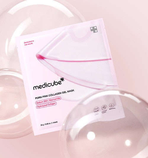 Medicube Pink Pdrn Collagen Jelly Gel Mask 1Ea